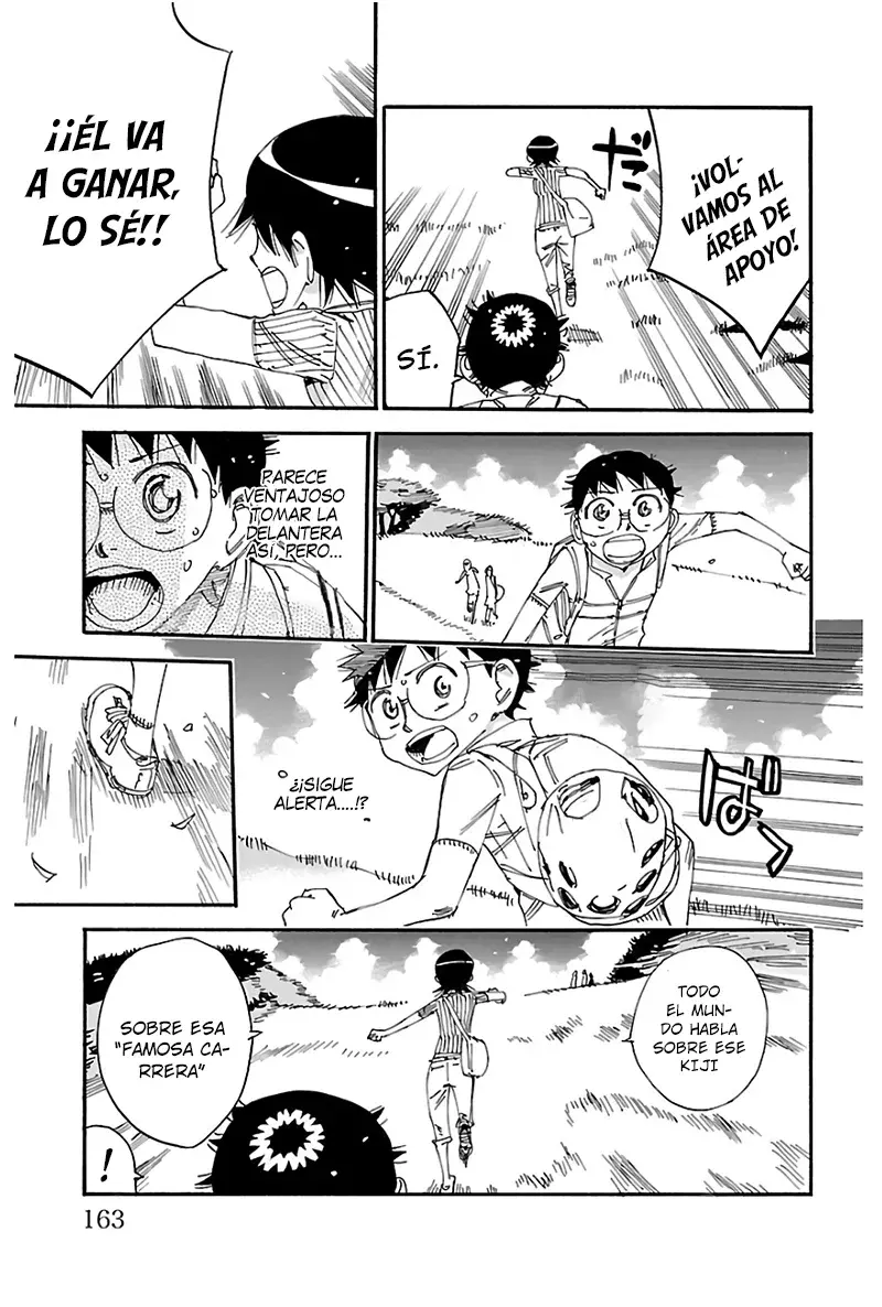 Yowamushi Pedal Capitulo 568: ¡Yoshimaru acelera! página 16