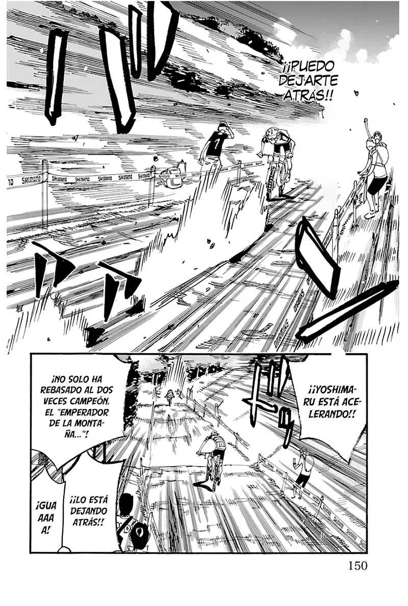 Yowamushi Pedal Capitulo 568: ¡Yoshimaru acelera! página 5