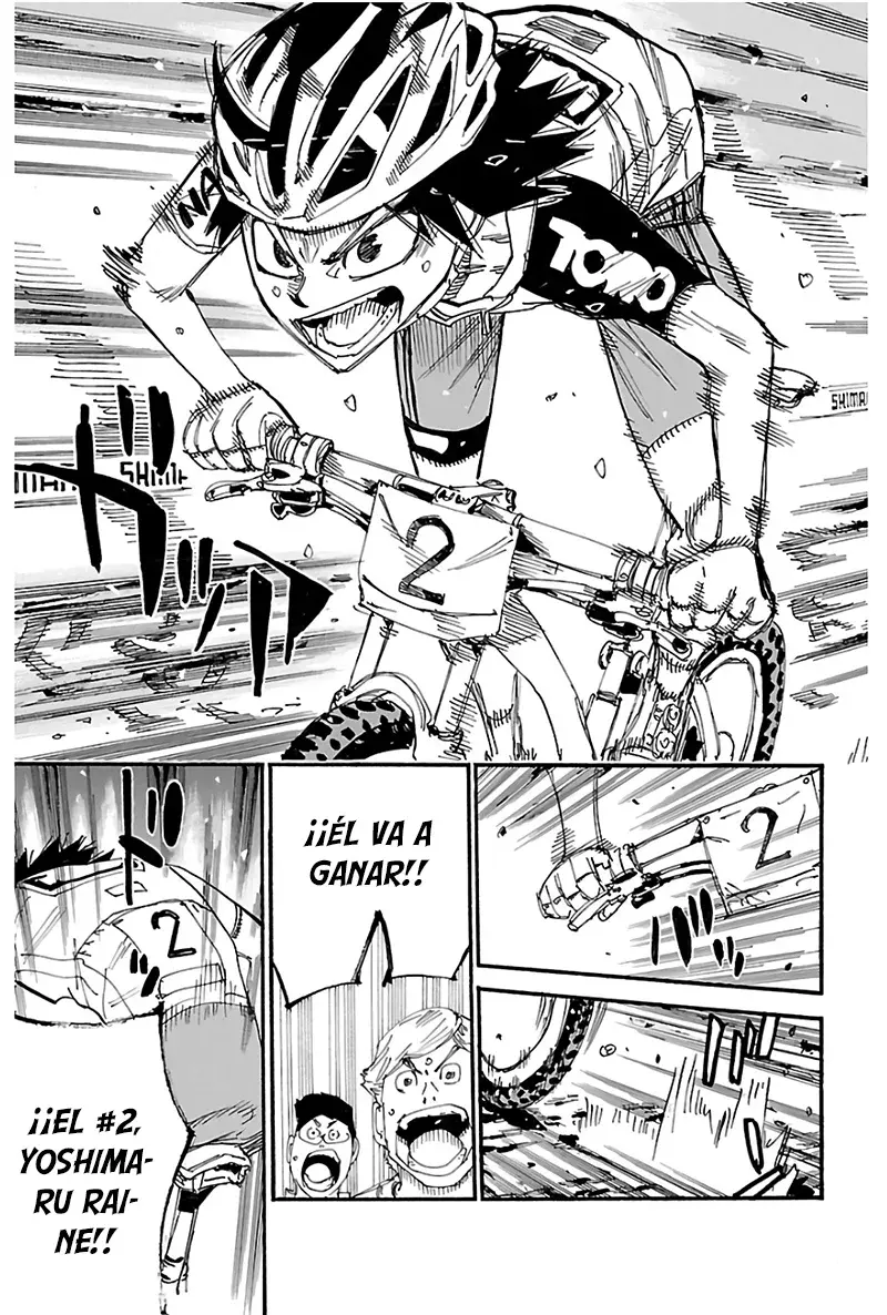 Yowamushi Pedal Capitulo 568: ¡Yoshimaru acelera! página 6