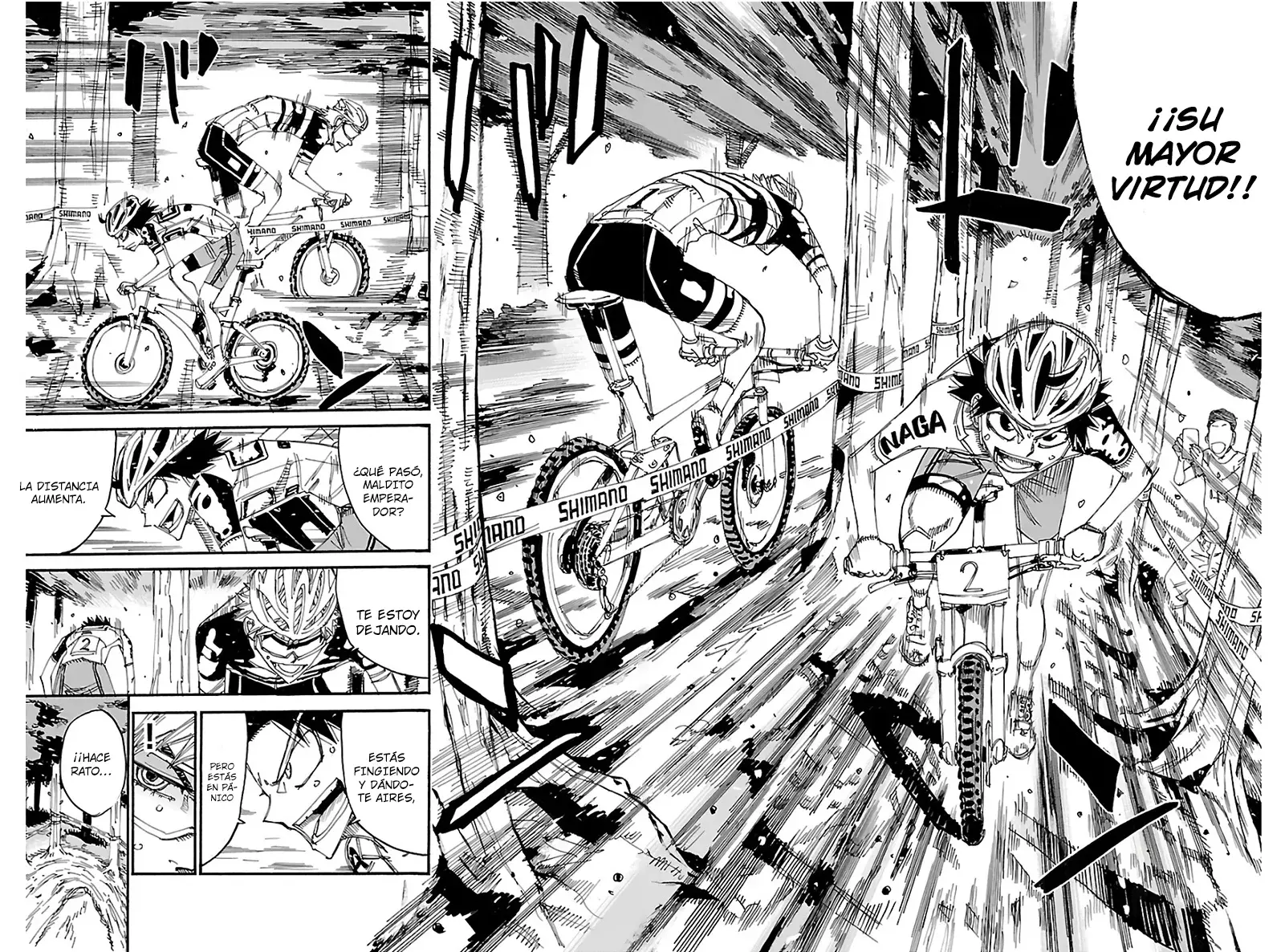 Yowamushi Pedal Capitulo 568: ¡Yoshimaru acelera! página 9