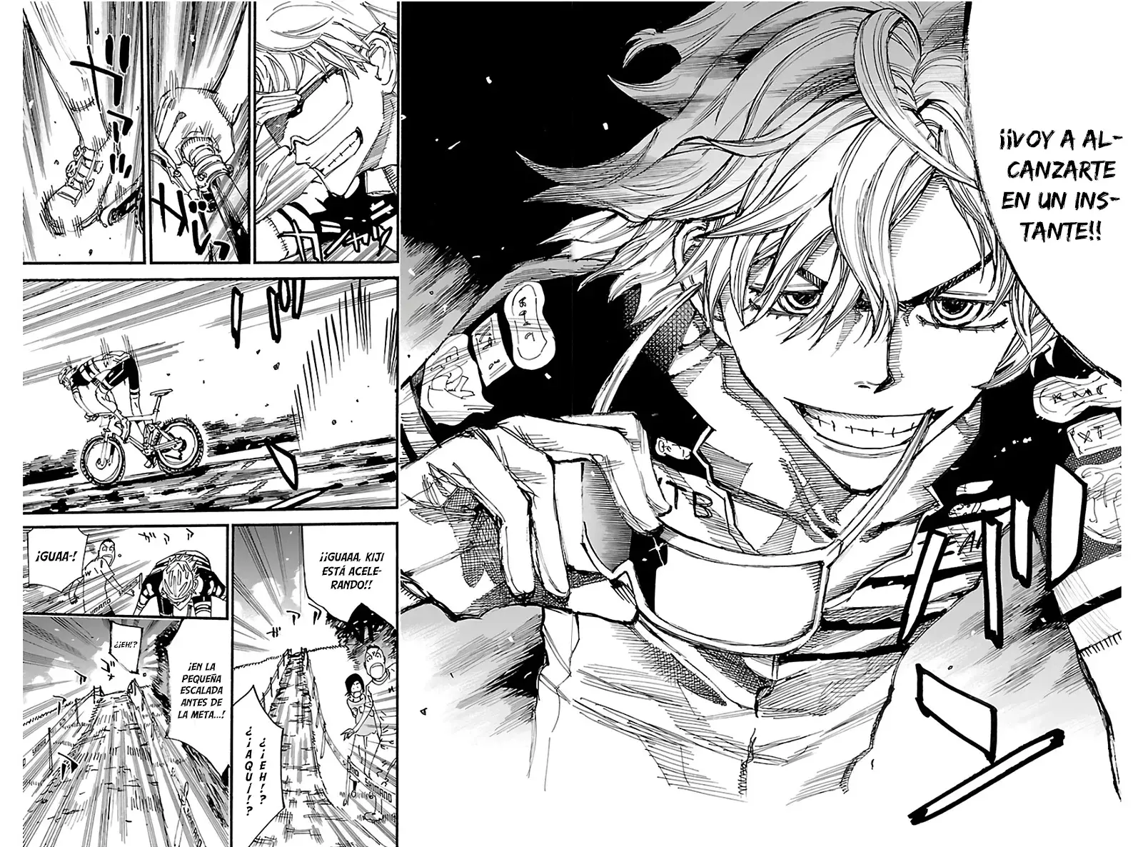 Yowamushi Pedal Capitulo 569: Pánico y sonrisa. página 11