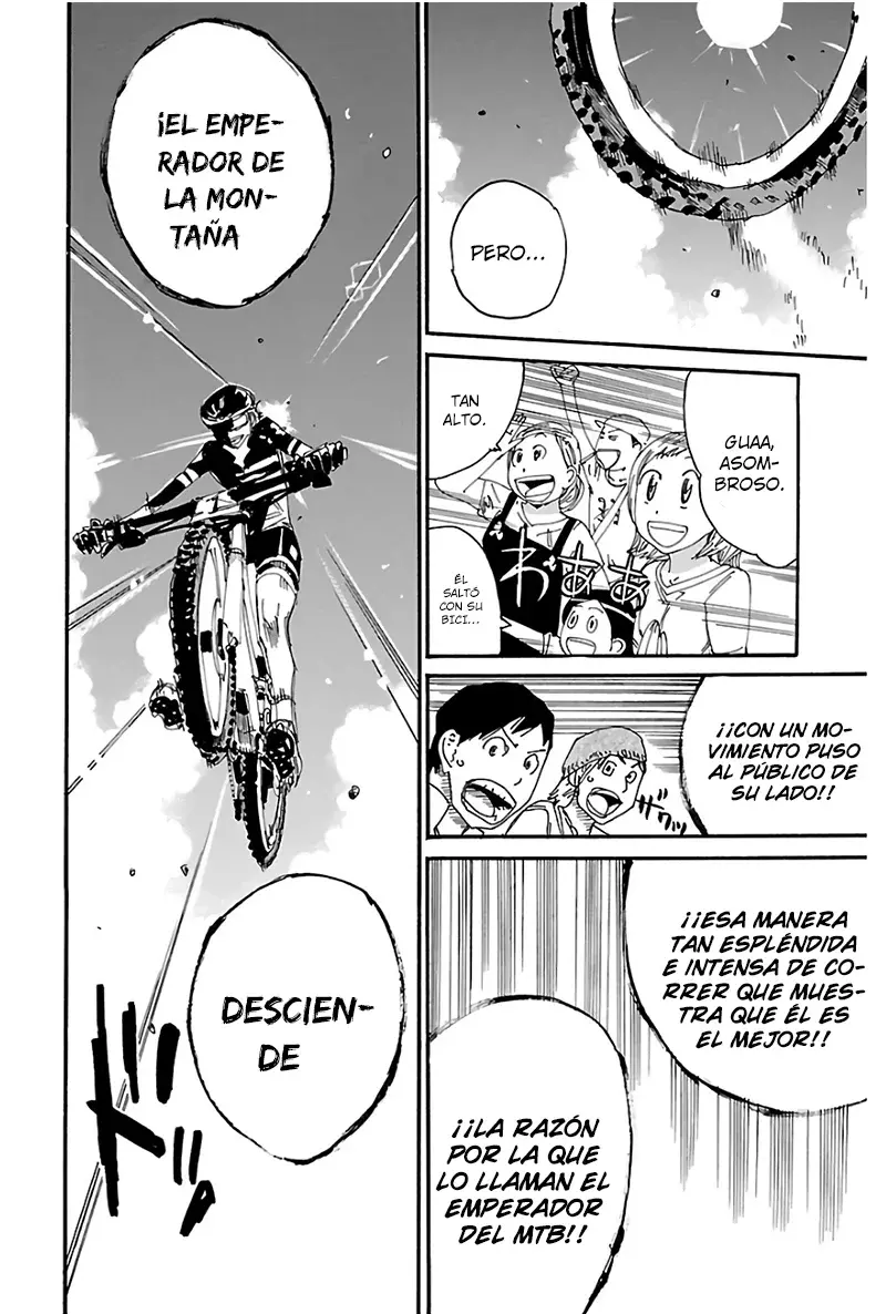 Yowamushi Pedal Capitulo 569: Pánico y sonrisa. página 13