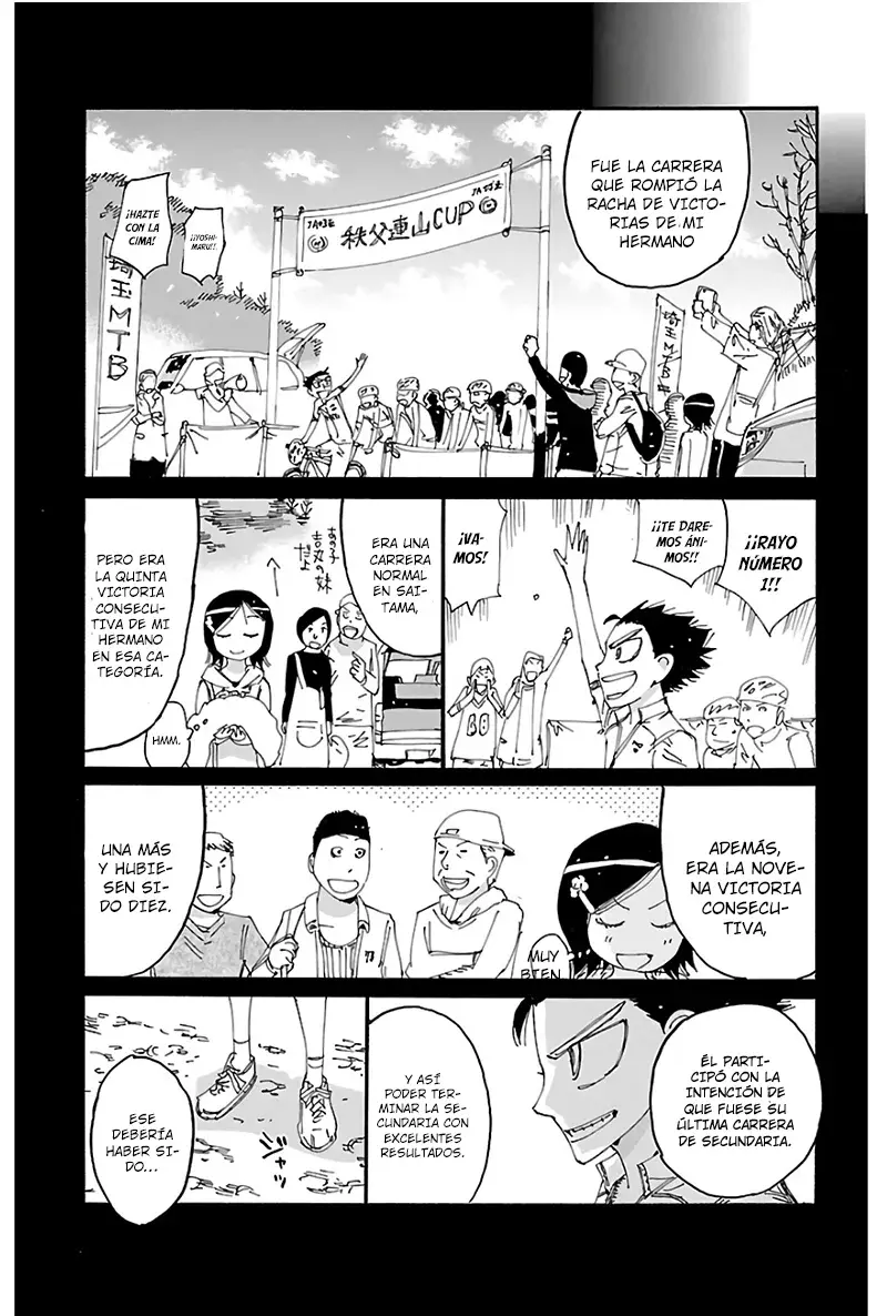 Yowamushi Pedal Capitulo 569: Pánico y sonrisa. página 16