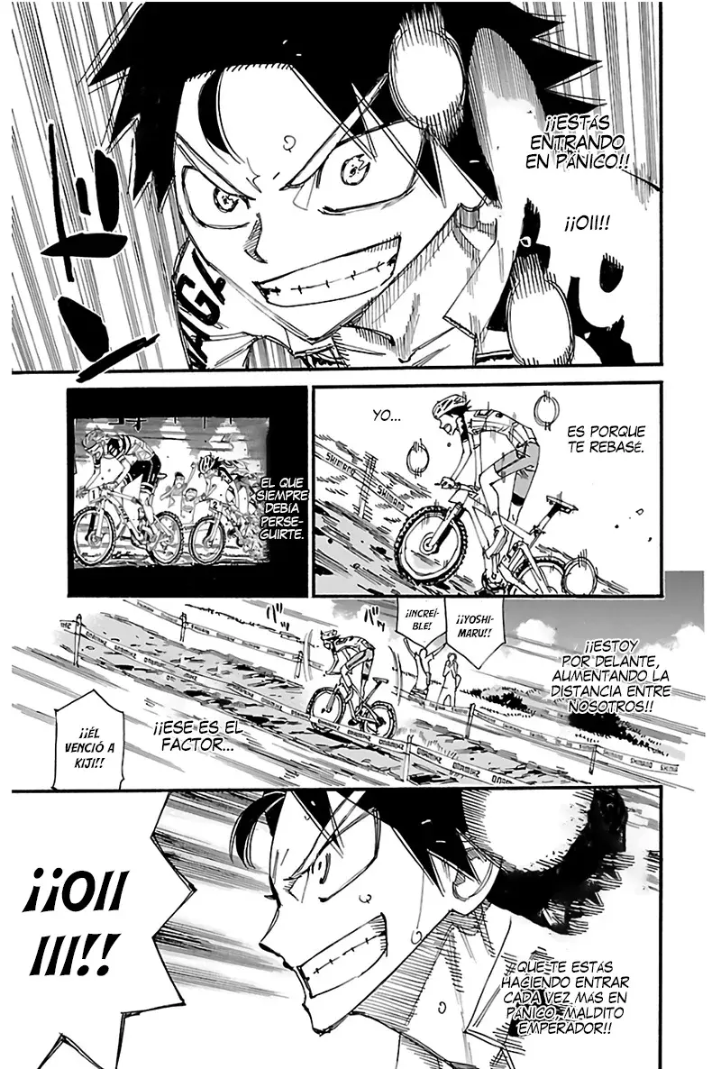 Yowamushi Pedal Capitulo 569: Pánico y sonrisa. página 6