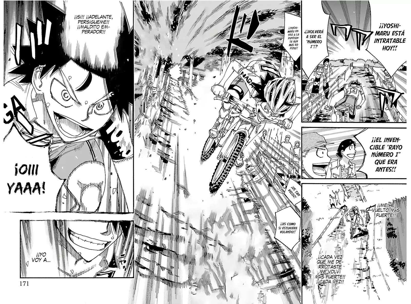 Yowamushi Pedal Capitulo 569: Pánico y sonrisa. página 7