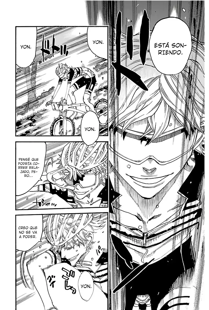 Yowamushi Pedal Capitulo 569: Pánico y sonrisa. página 9