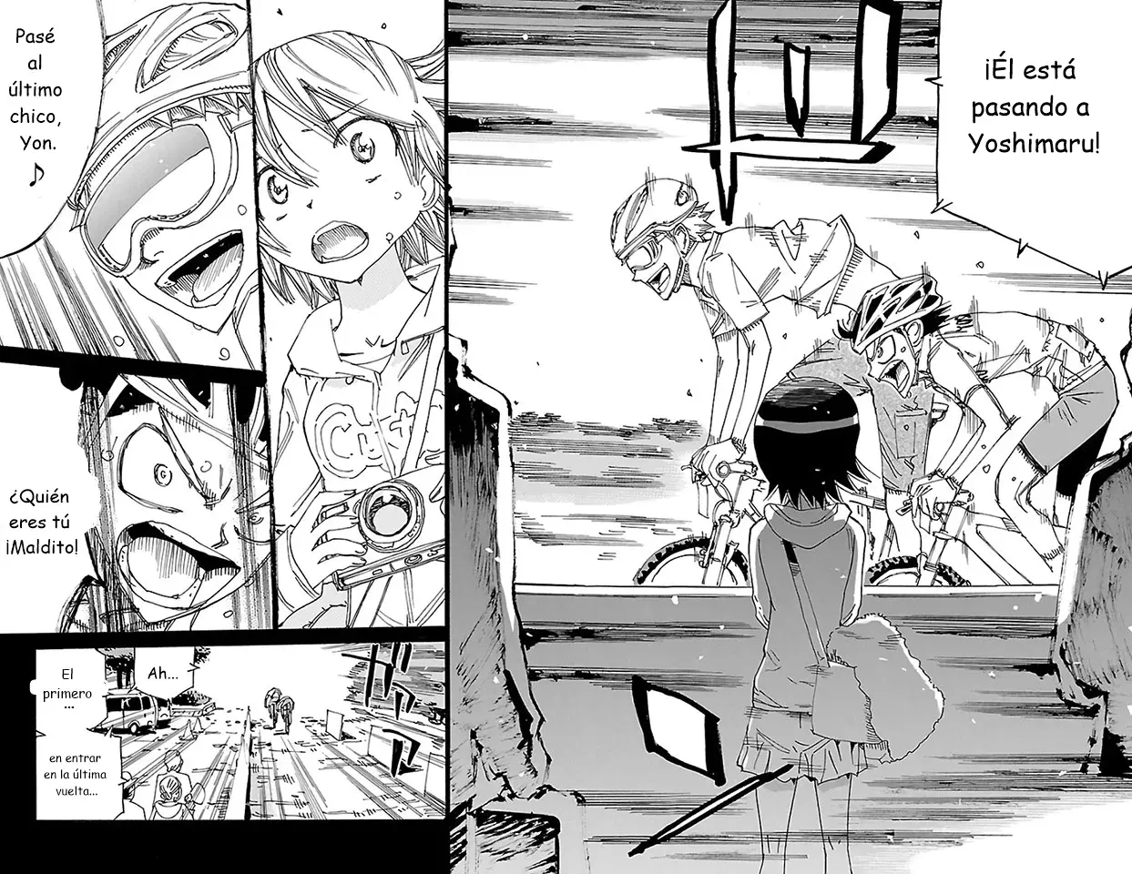 Yowamushi Pedal Capitulo 570: La carrera Legendaria página 15