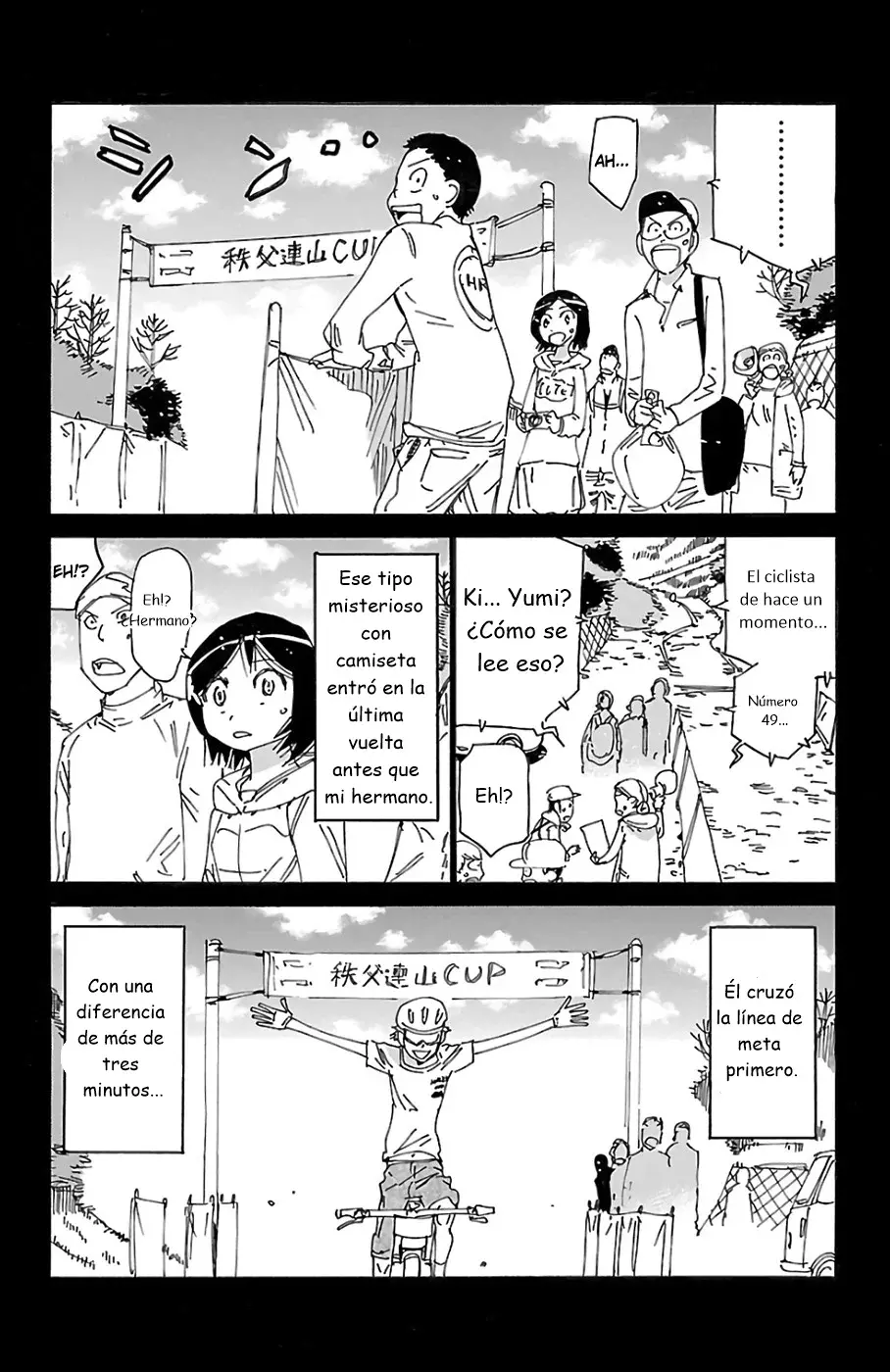 Yowamushi Pedal Capitulo 570: La carrera Legendaria página 16