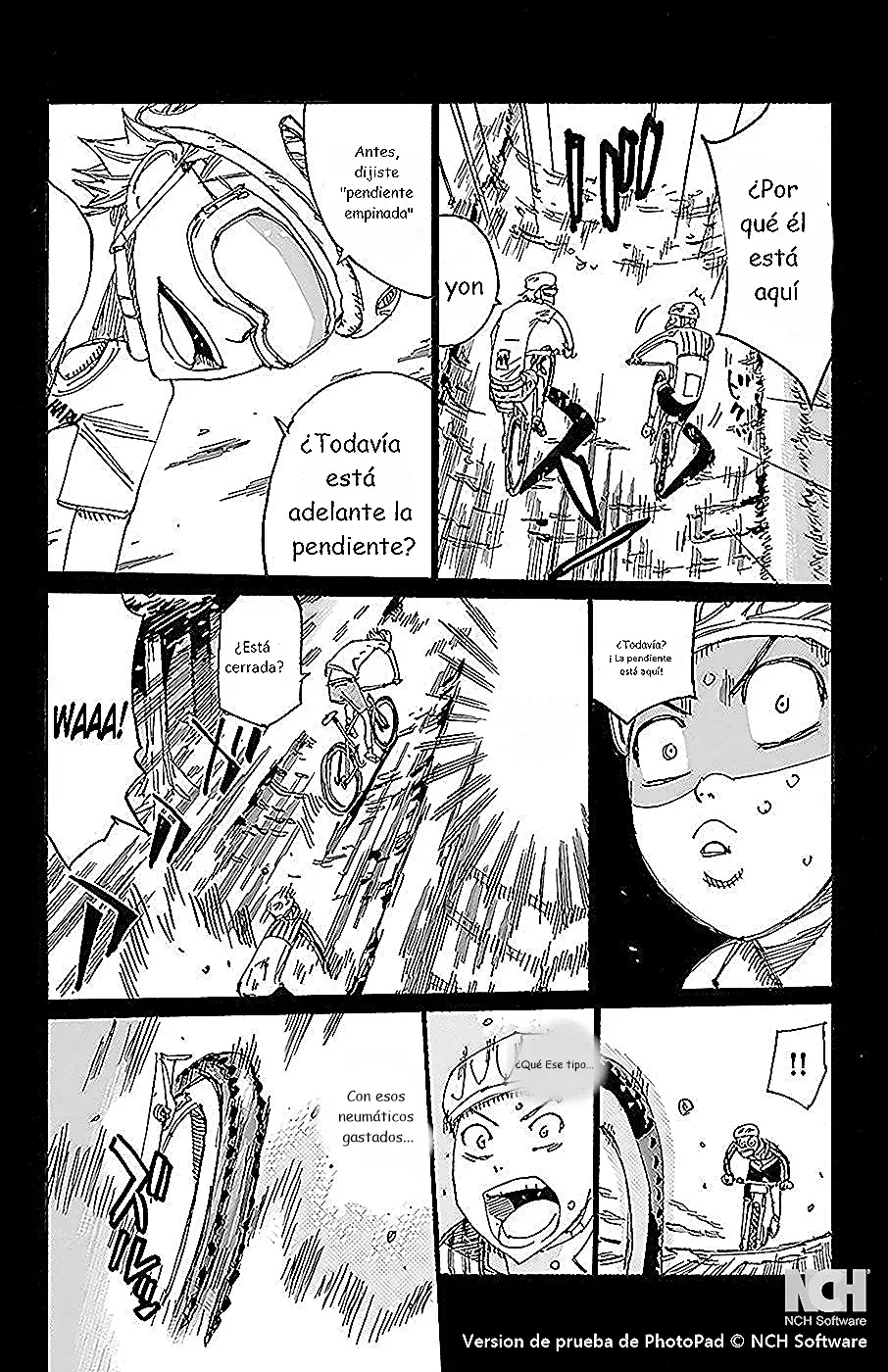 Yowamushi Pedal Capitulo 570: La carrera Legendaria página 7