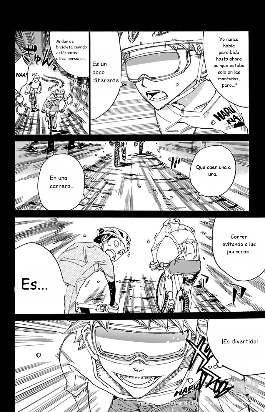 Yowamushi Pedal Capitulo 570: La carrera Legendaria página 9