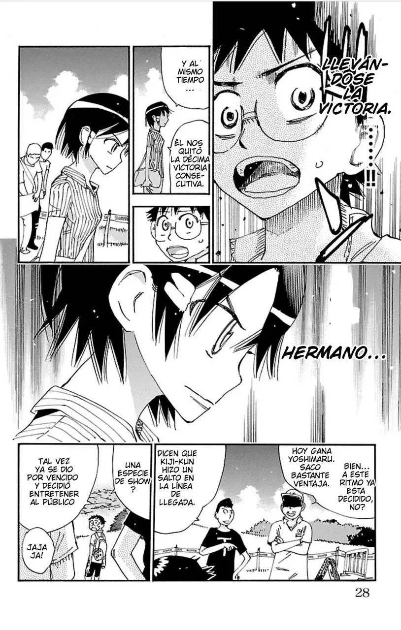 Yowamushi Pedal Capitulo 571: Una corrida legendaria página 4