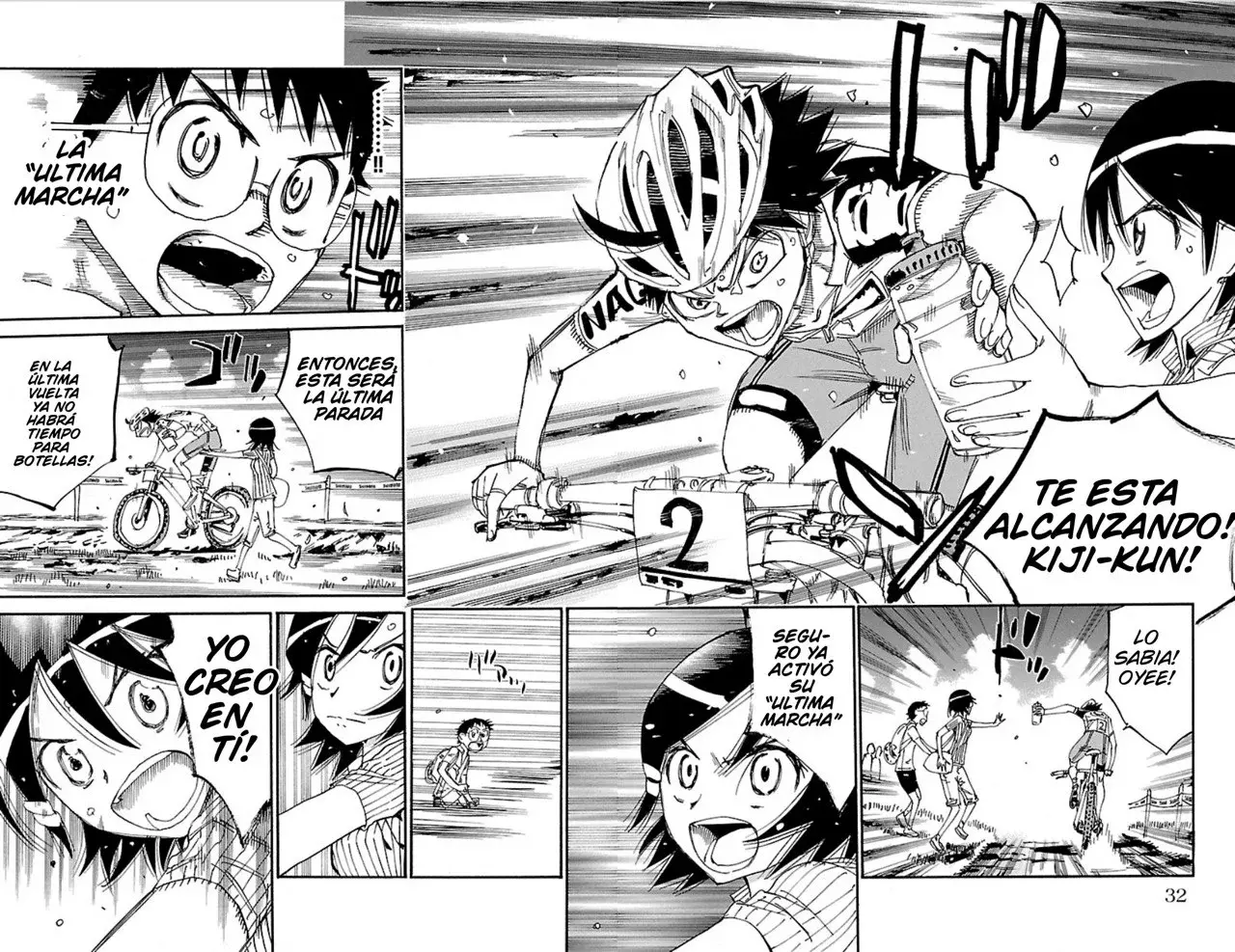 Yowamushi Pedal Capitulo 571: Una corrida legendaria página 7