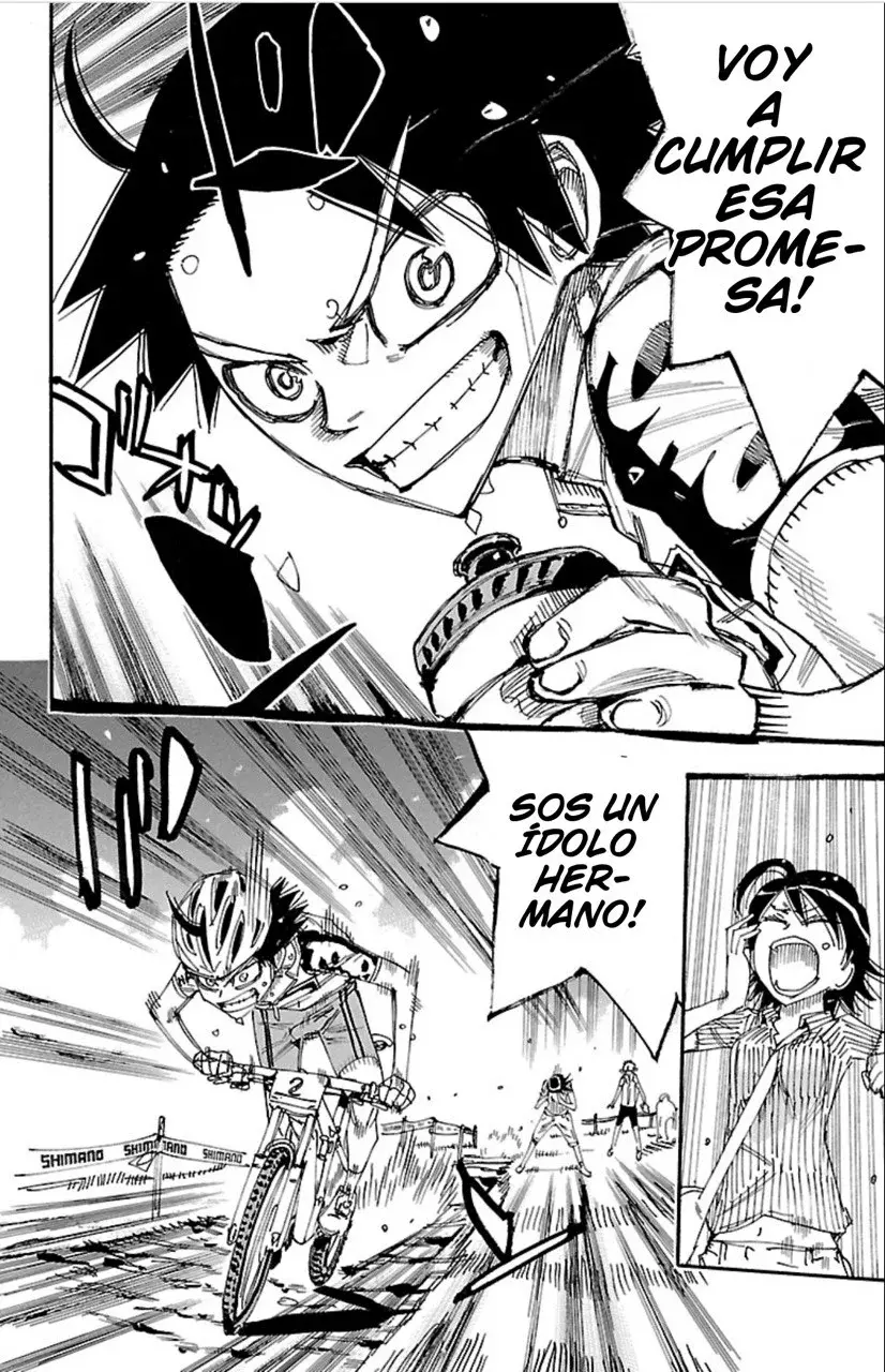 Yowamushi Pedal Capitulo 571: Una corrida legendaria página 8