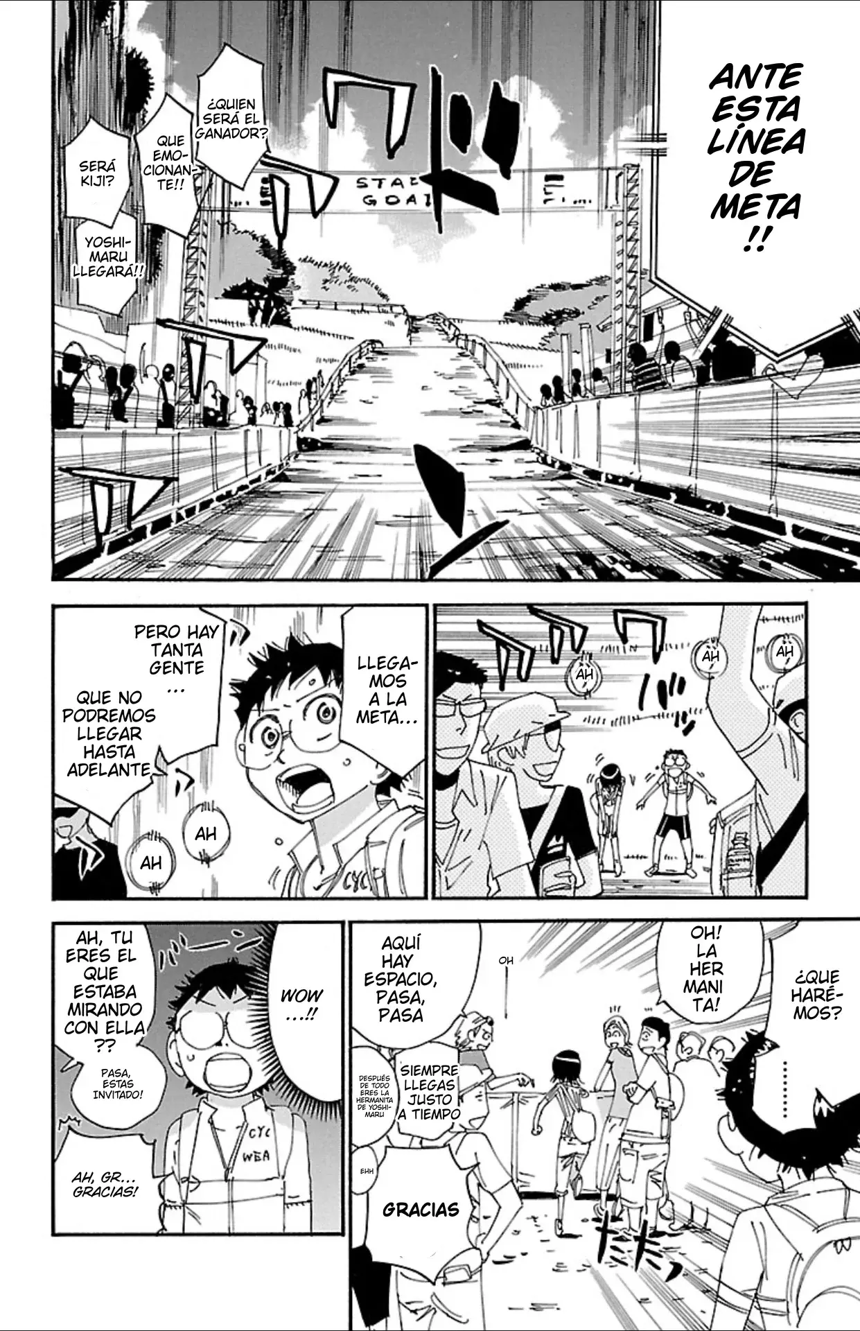 Yowamushi Pedal Capitulo 573: No me subestimes!! página 17
