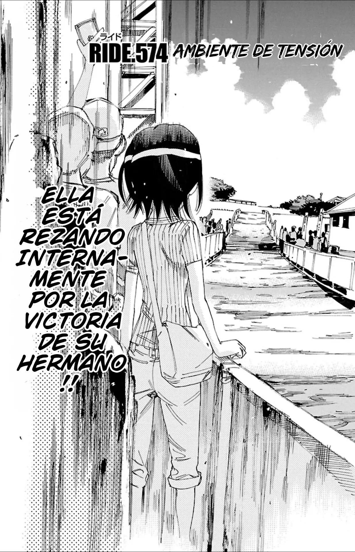 Yowamushi Pedal Capitulo 574: Un ambiente de tensión página 3
