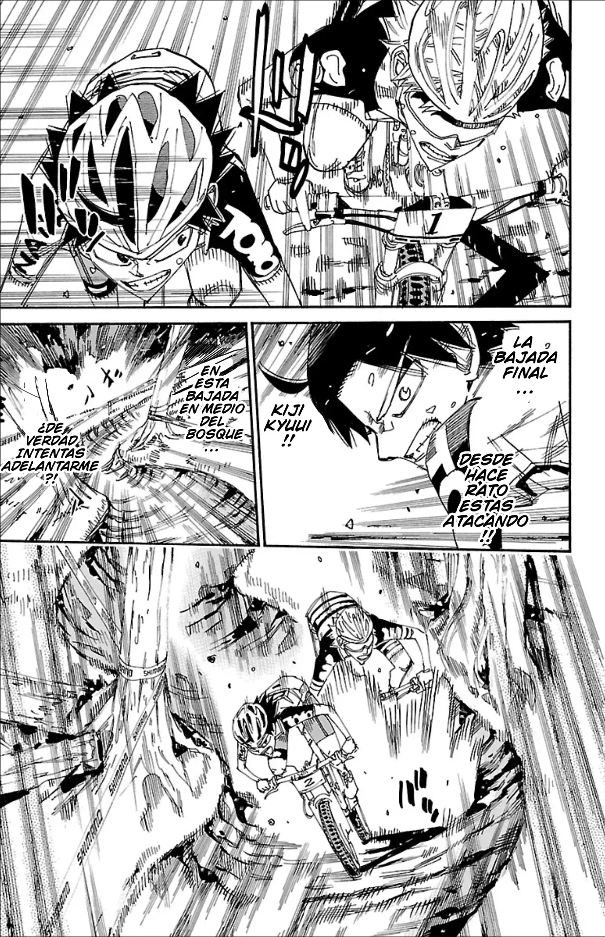 Yowamushi Pedal Capitulo 574: Un ambiente de tensión página 7