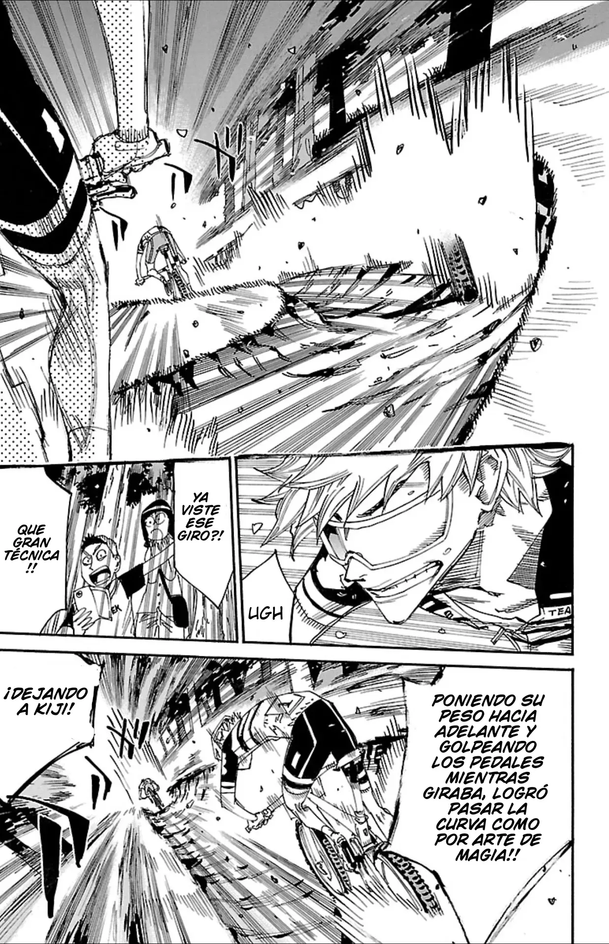 Yowamushi Pedal Capitulo 574: Un ambiente de tensión página 9
