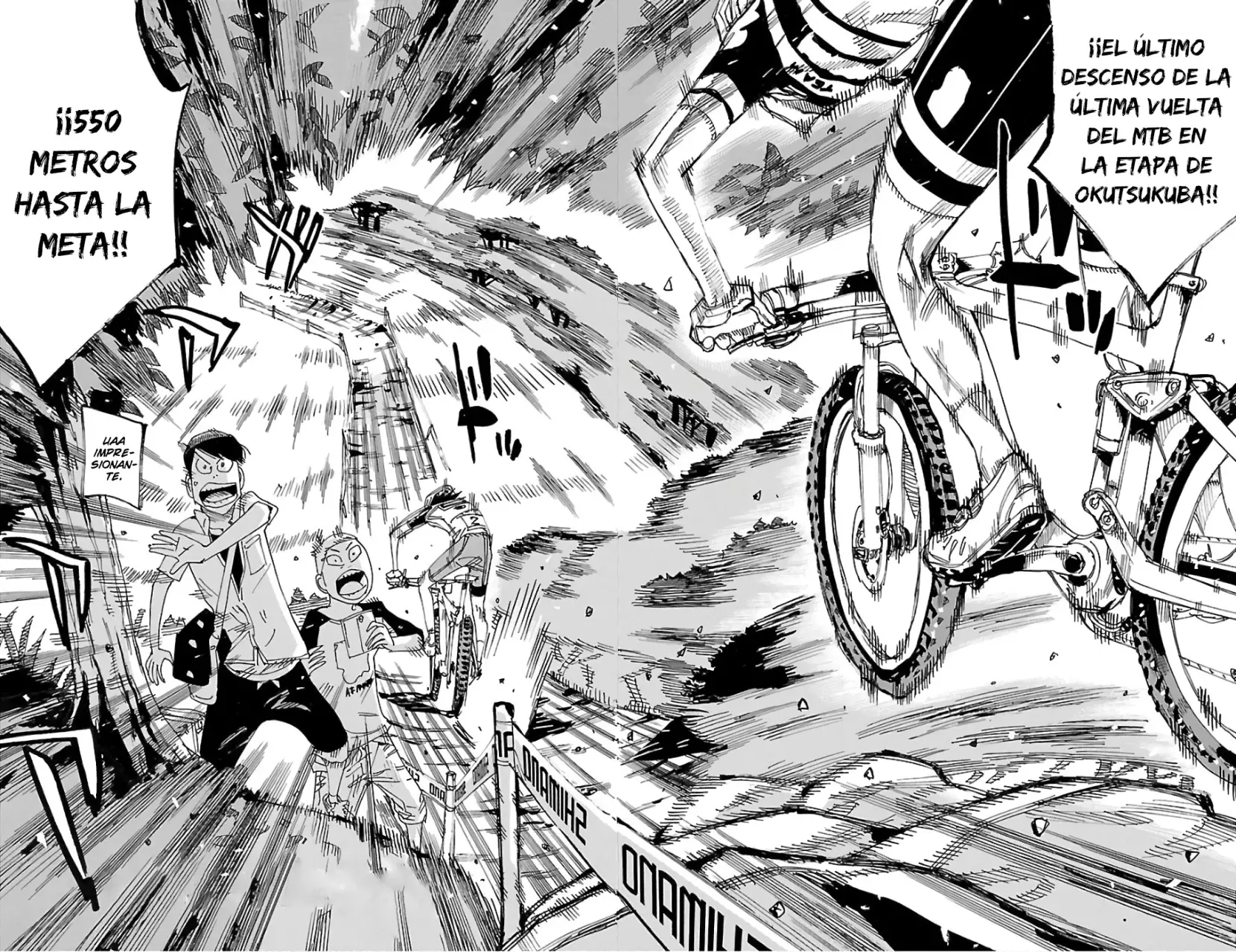 Yowamushi Pedal Capitulo 575: ¡¡¡La actuación de Kiji!!! página 3
