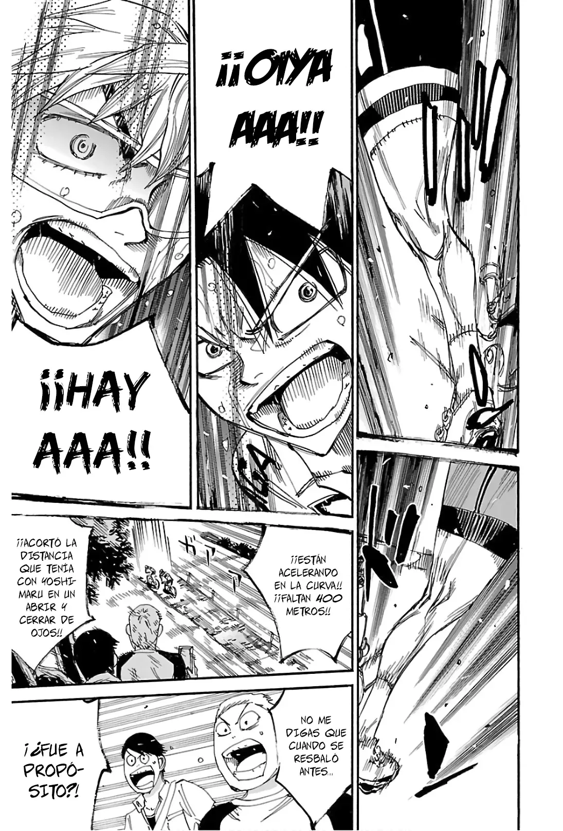 Yowamushi Pedal Capitulo 575: ¡¡¡La actuación de Kiji!!! página 9