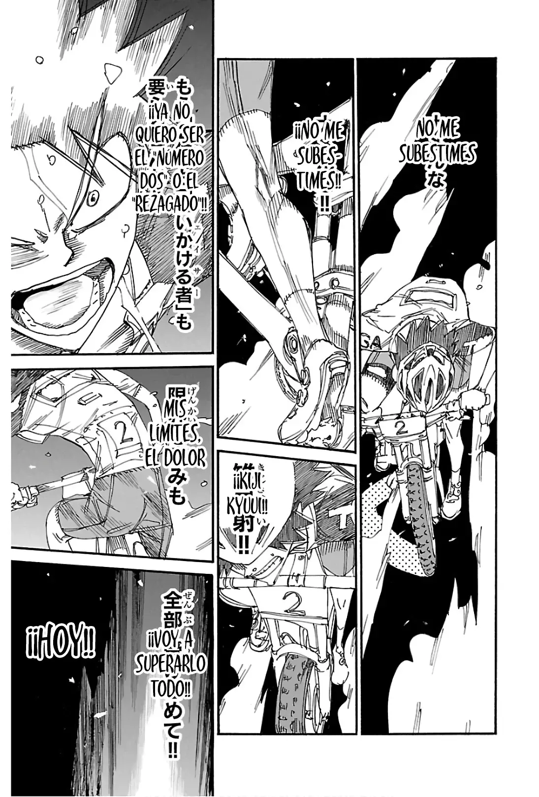 Yowamushi Pedal Capitulo 576: Última recta página 13