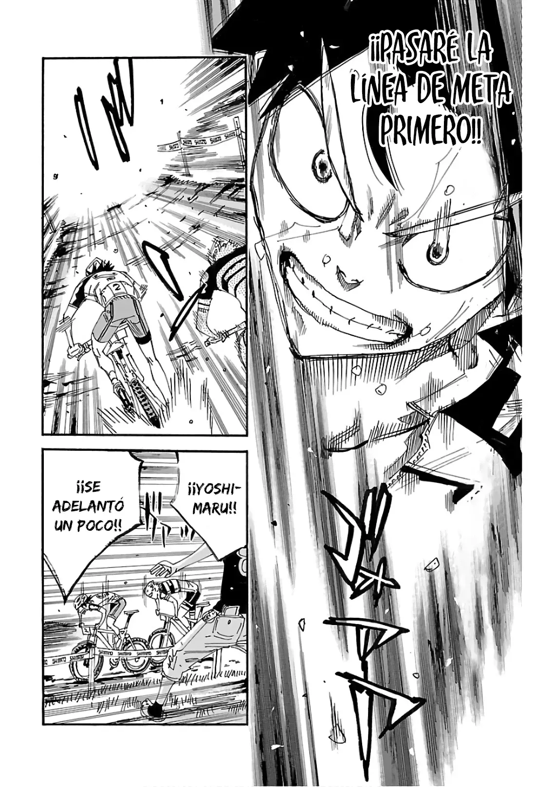 Yowamushi Pedal Capitulo 576: Última recta página 14