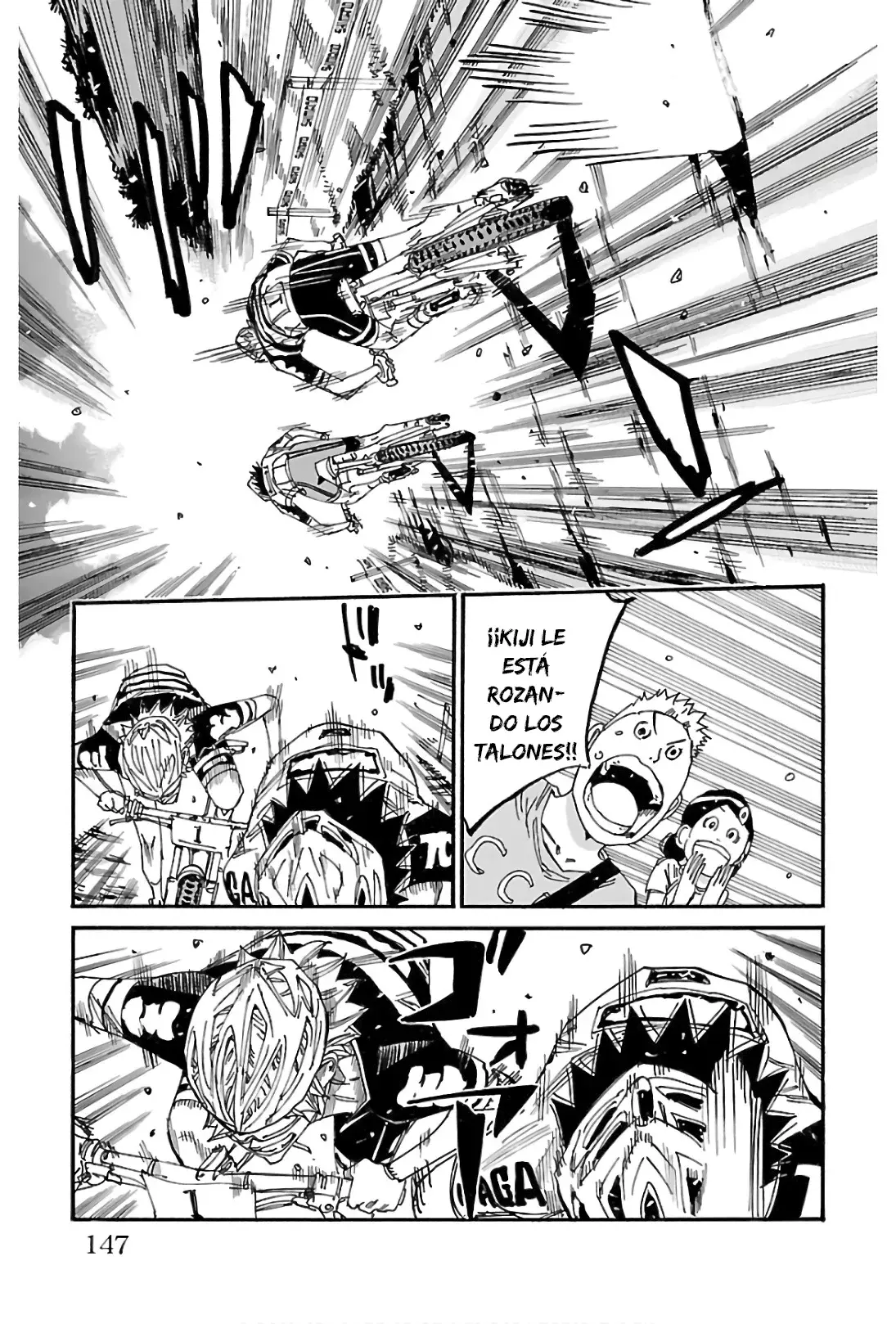 Yowamushi Pedal Capitulo 576: Última recta página 17