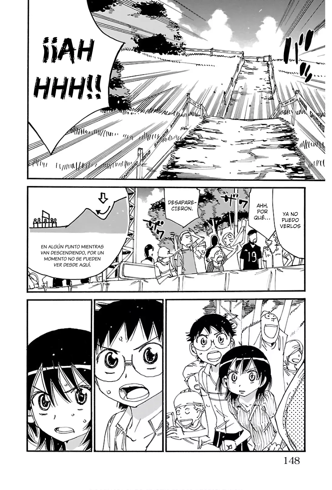 Yowamushi Pedal Capitulo 576: Última recta página 18