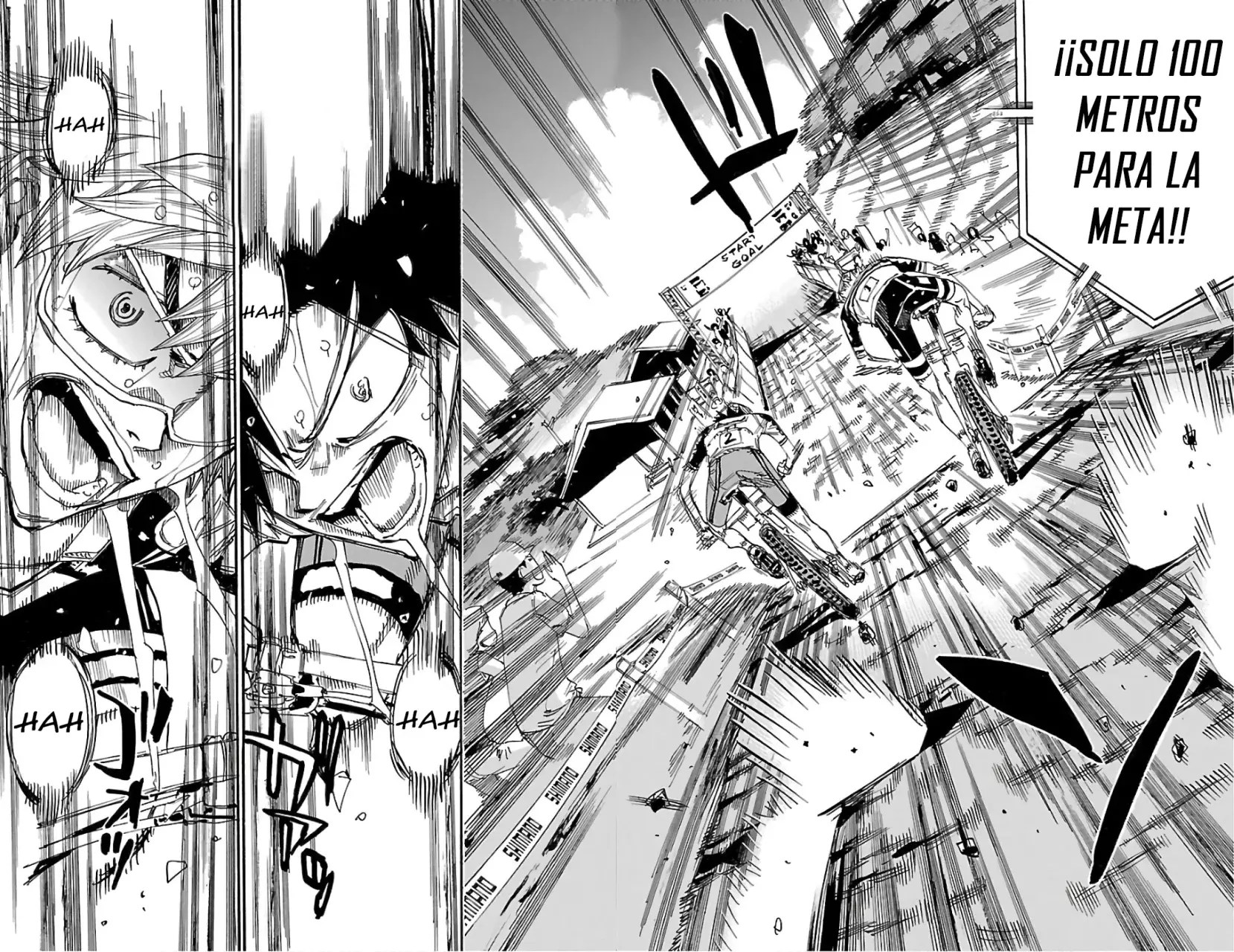 Yowamushi Pedal Capitulo 576: Última recta página 21