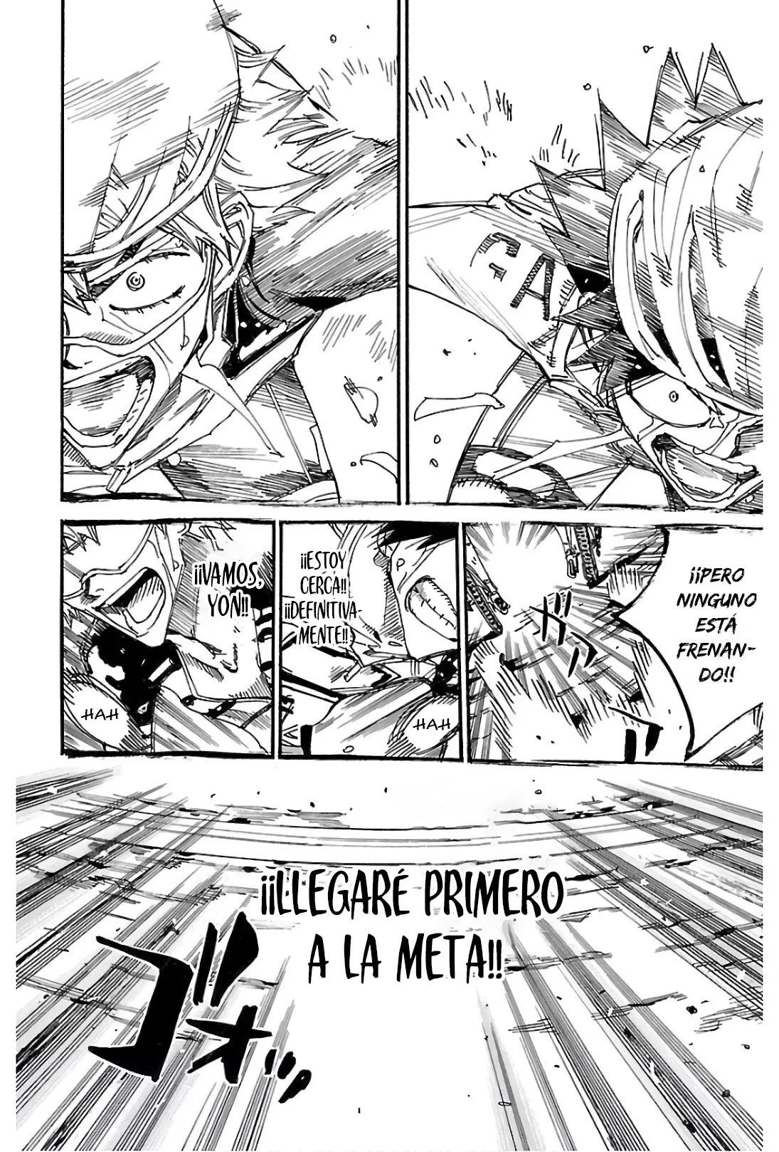 Yowamushi Pedal Capitulo 576: Última recta página 23