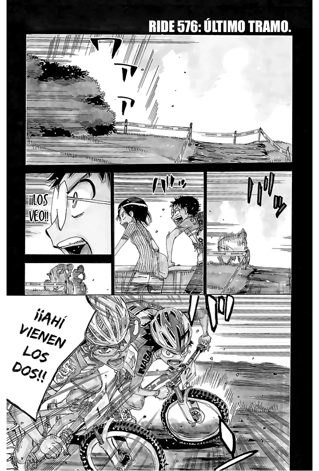 Yowamushi Pedal Capitulo 576: Última recta página 3