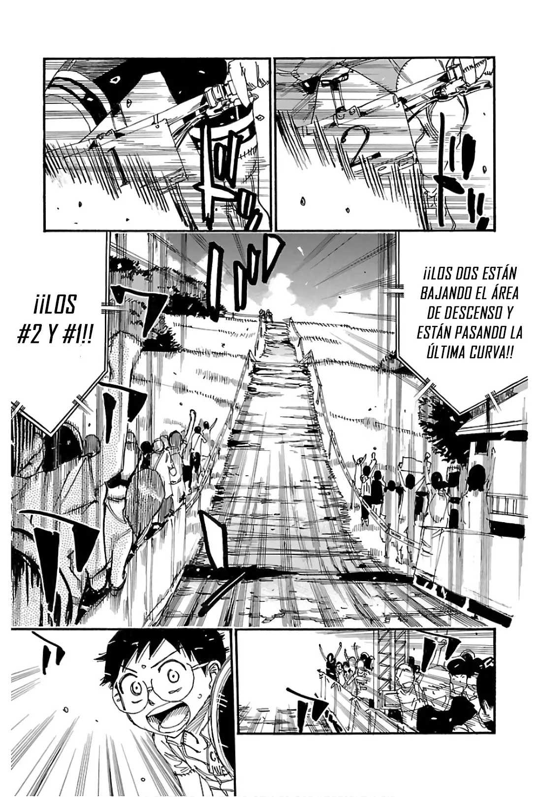 Yowamushi Pedal Capitulo 576: Última recta página 7