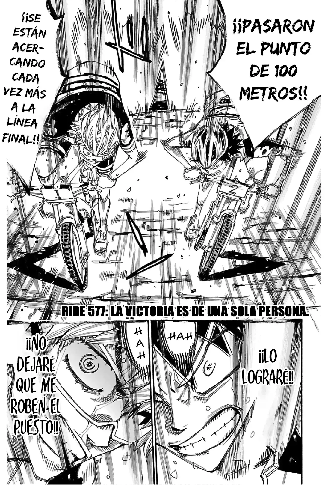 Yowamushi Pedal Capitulo 577: La victoria de una persona página 5