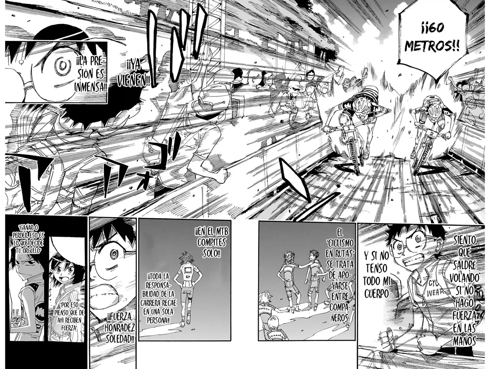 Yowamushi Pedal Capitulo 577: La victoria de una persona página 7