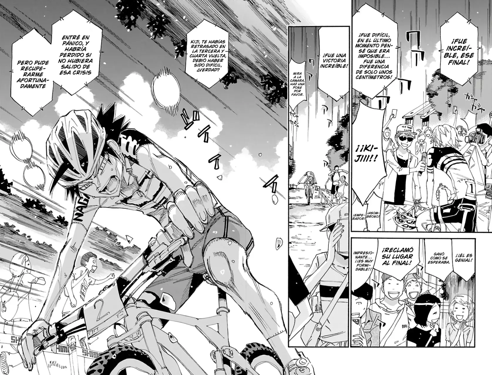Yowamushi Pedal Capitulo 578: Conclusión y lágrimas página 3