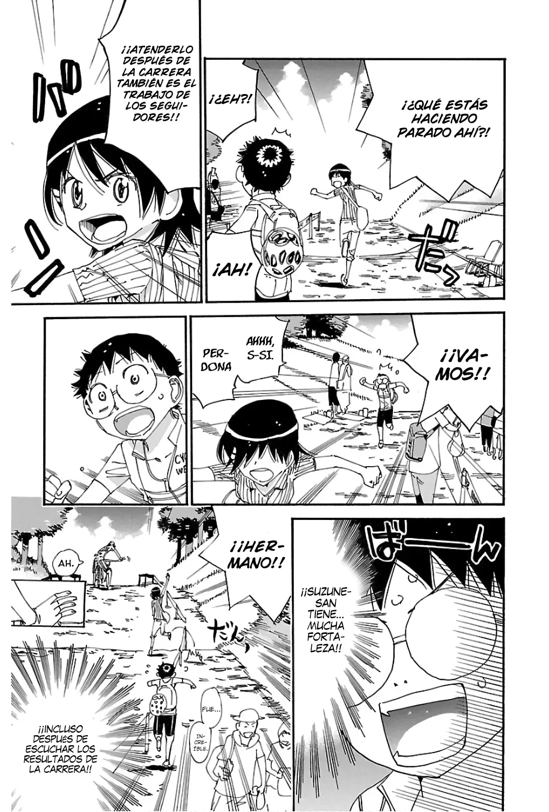 Yowamushi Pedal Capitulo 578: Conclusión y lágrimas página 9