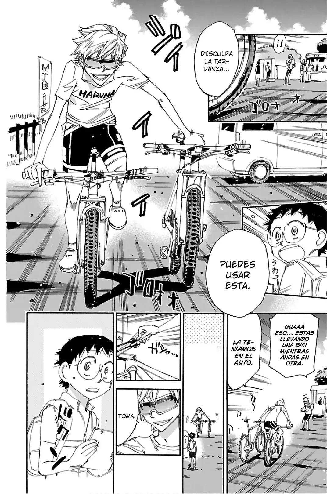 Yowamushi Pedal Capitulo 579: ¡¡La primera carrera de MTB!! página 12