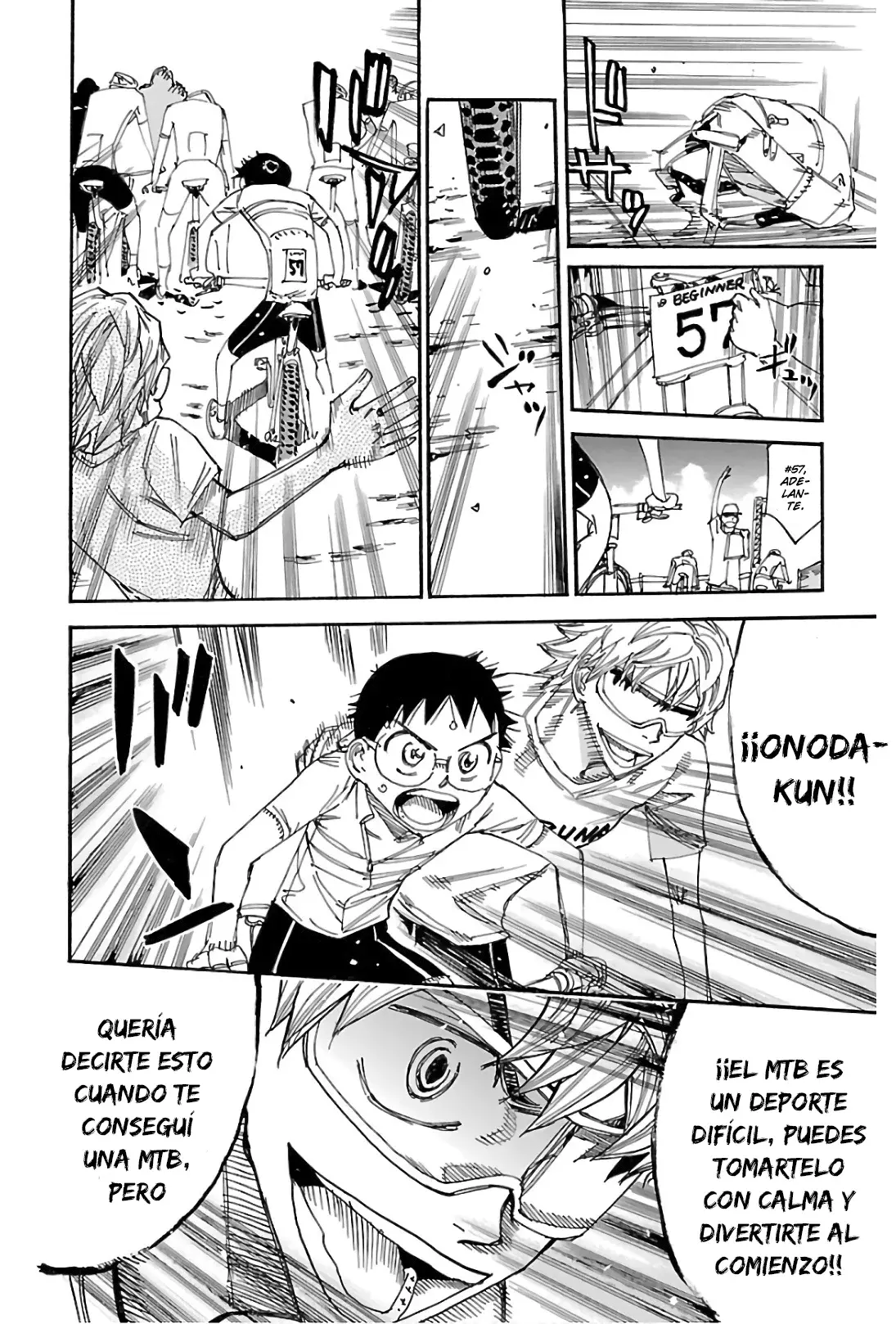 Yowamushi Pedal Capitulo 579: ¡¡La primera carrera de MTB!! página 17