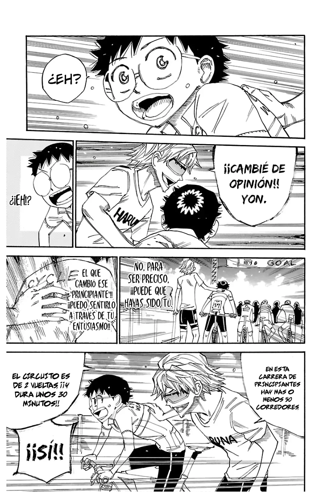 Yowamushi Pedal Capitulo 579: ¡¡La primera carrera de MTB!! página 18