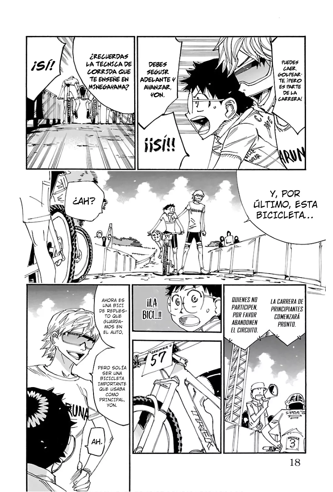 Yowamushi Pedal Capitulo 579: ¡¡La primera carrera de MTB!! página 19