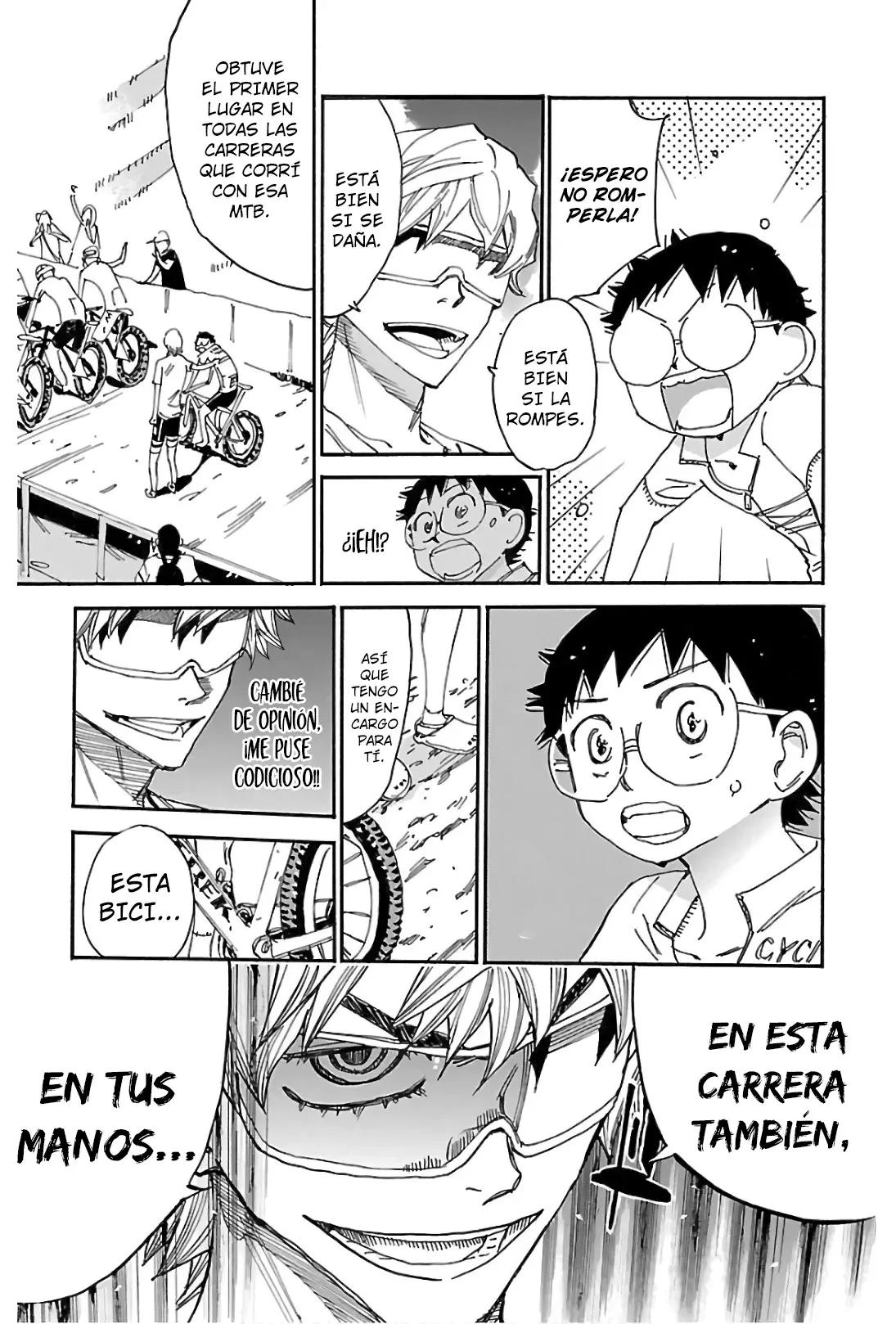 Yowamushi Pedal Capitulo 579: ¡¡La primera carrera de MTB!! página 20