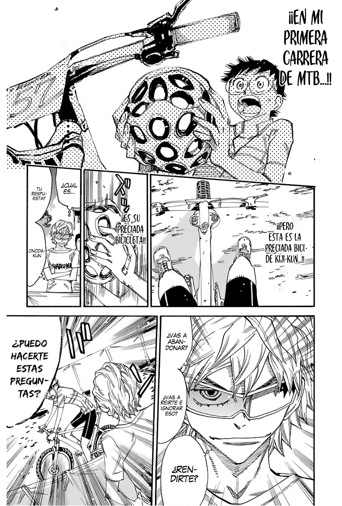 Yowamushi Pedal Capitulo 579: ¡¡La primera carrera de MTB!! página 22