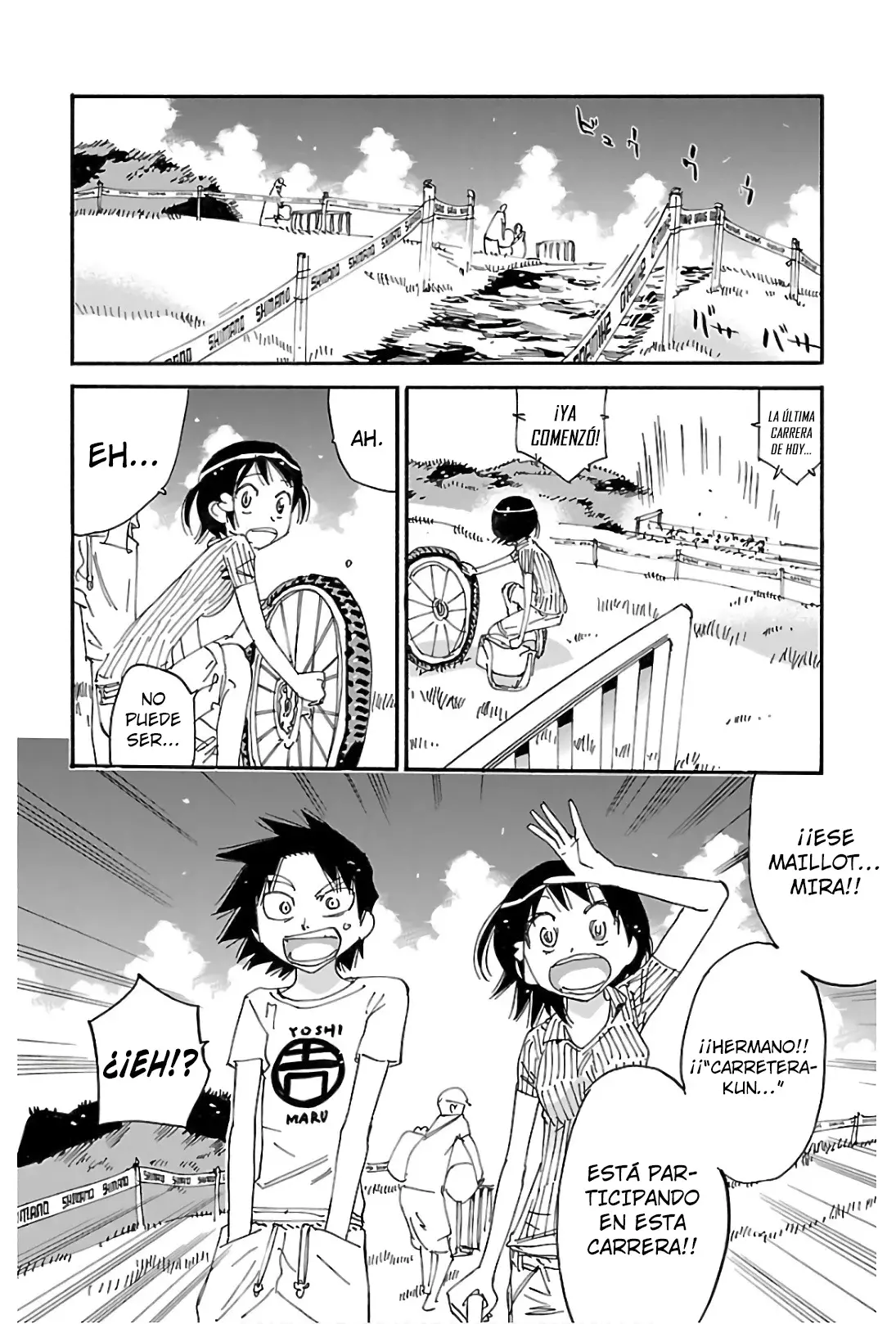 Yowamushi Pedal Capitulo 579: ¡¡La primera carrera de MTB!! página 24