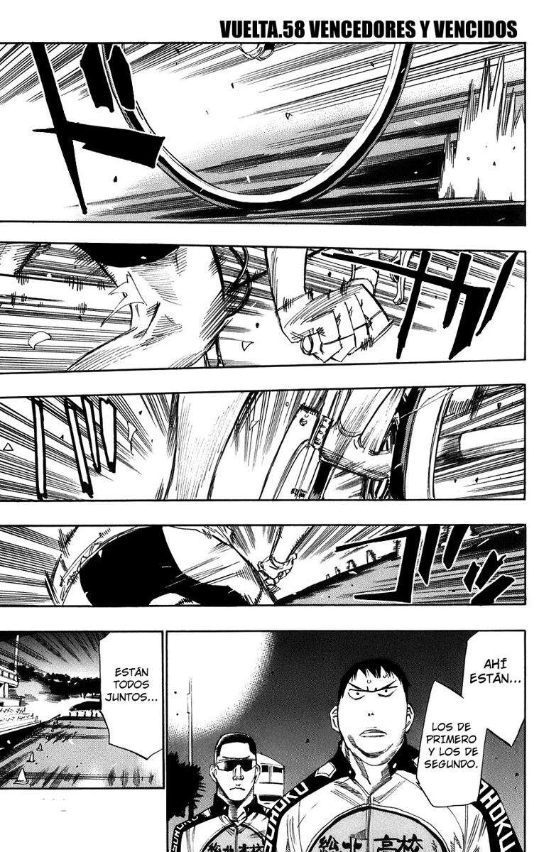 Yowamushi Pedal Capitulo 58: Vencedores y vencidos página 2