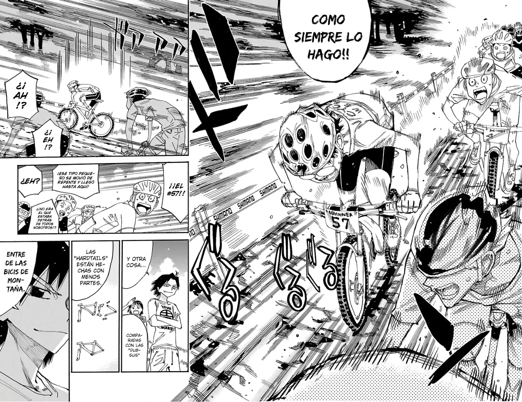 Yowamushi Pedal Capitulo 580: ¡¡Hard Tail!! página 16