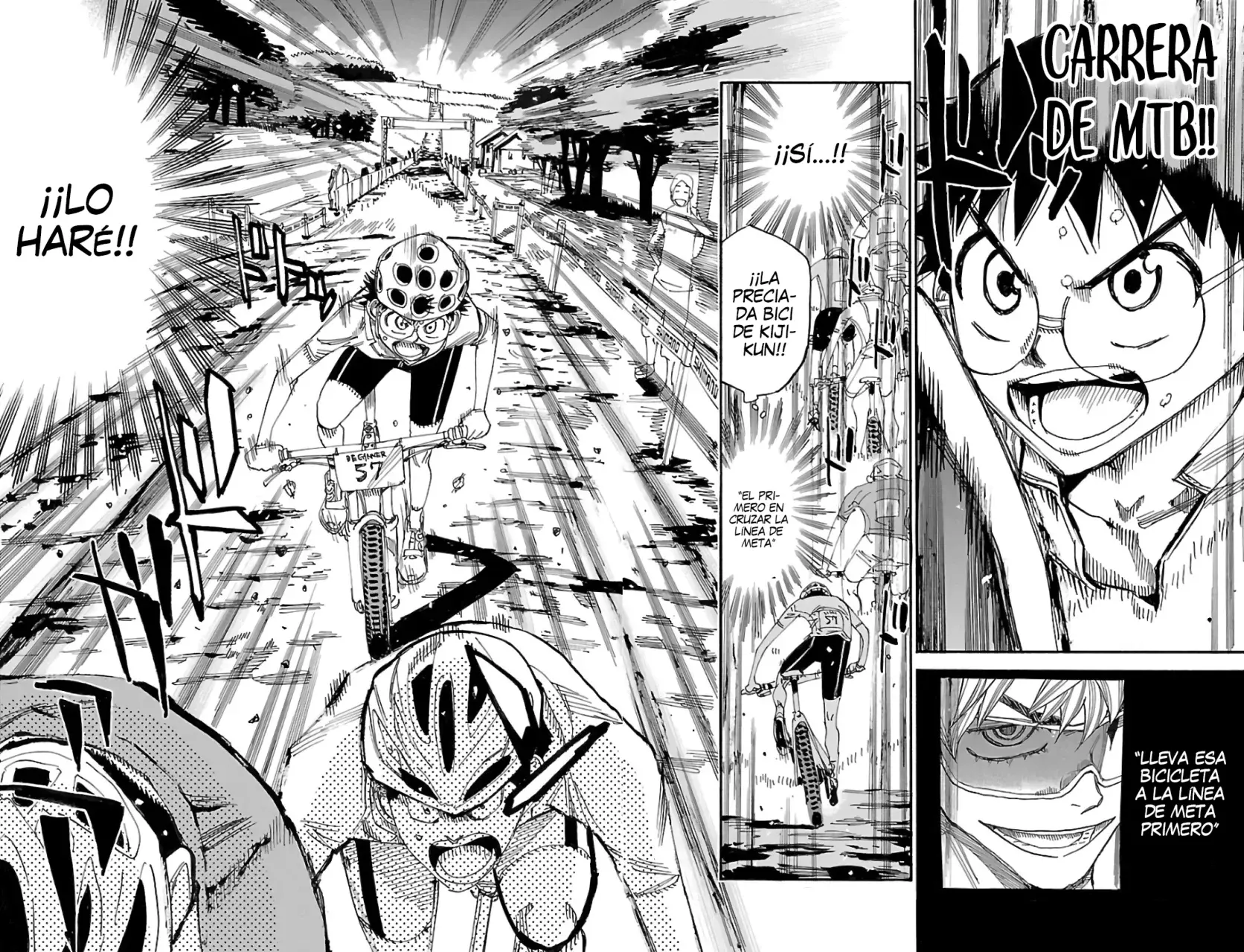 Yowamushi Pedal Capitulo 580: ¡¡Hard Tail!! página 3