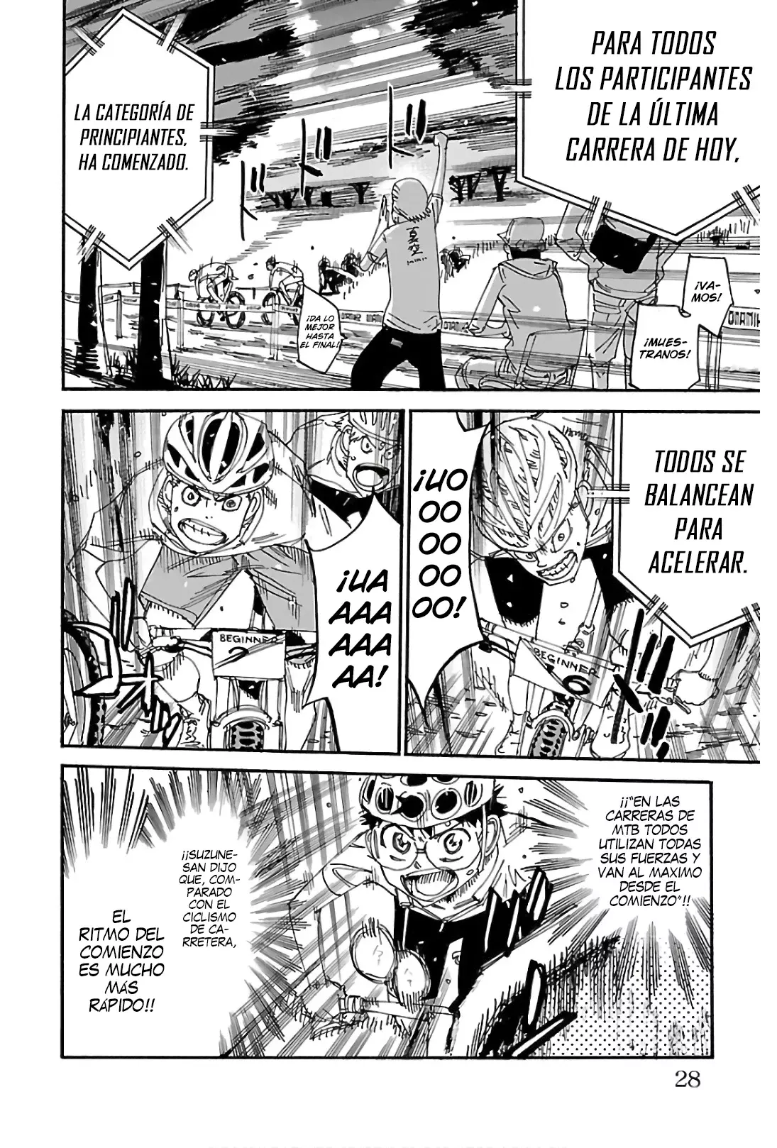 Yowamushi Pedal Capitulo 580: ¡¡Hard Tail!! página 4