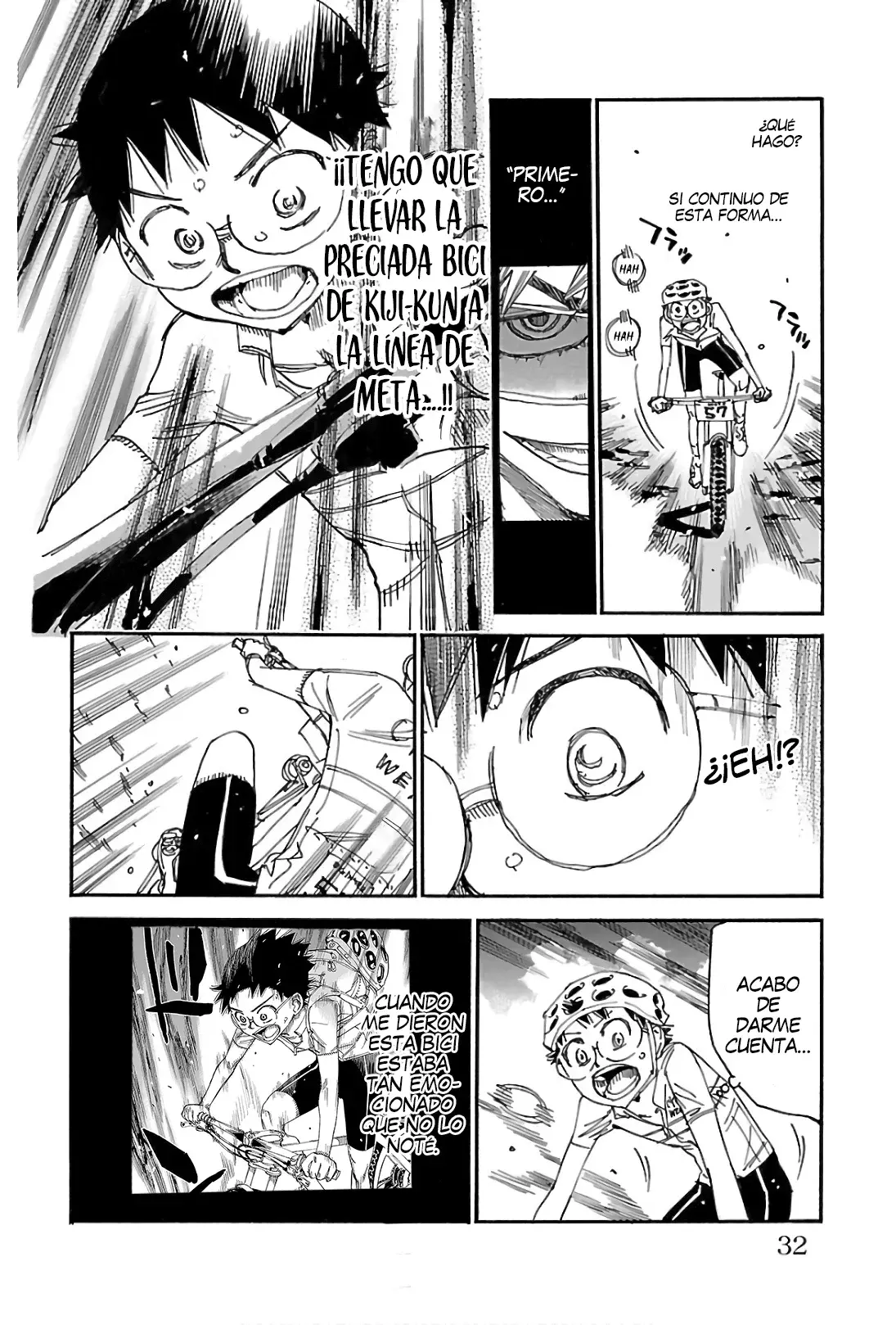 Yowamushi Pedal Capitulo 580: ¡¡Hard Tail!! página 8