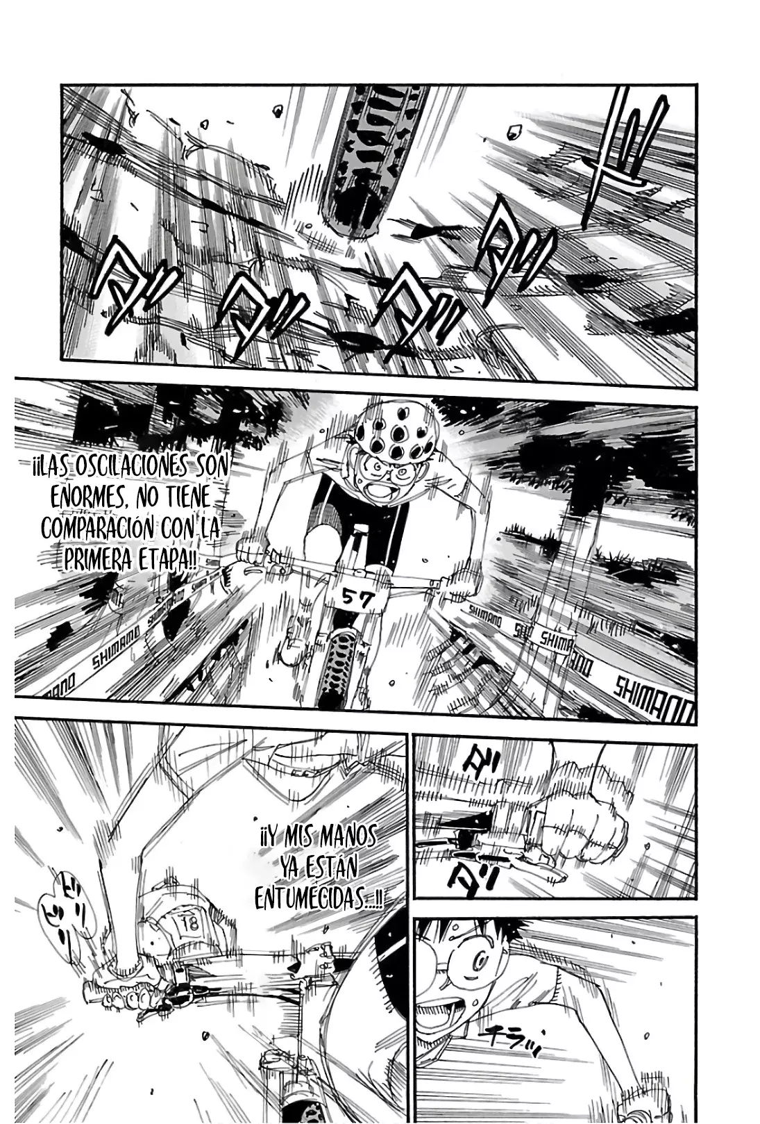Yowamushi Pedal Capitulo 581: La diferencia entre MTB y Ciclismo de Carretera página 10