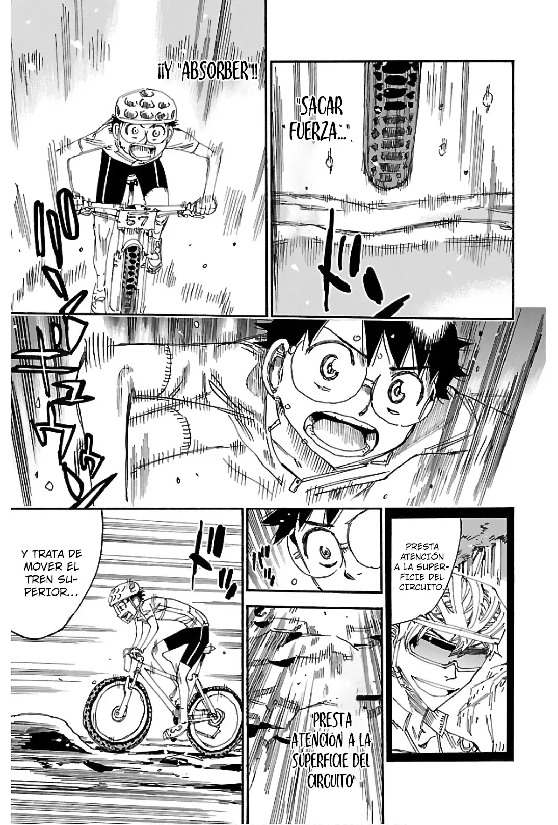 Yowamushi Pedal Capitulo 581: La diferencia entre MTB y Ciclismo de Carretera página 19
