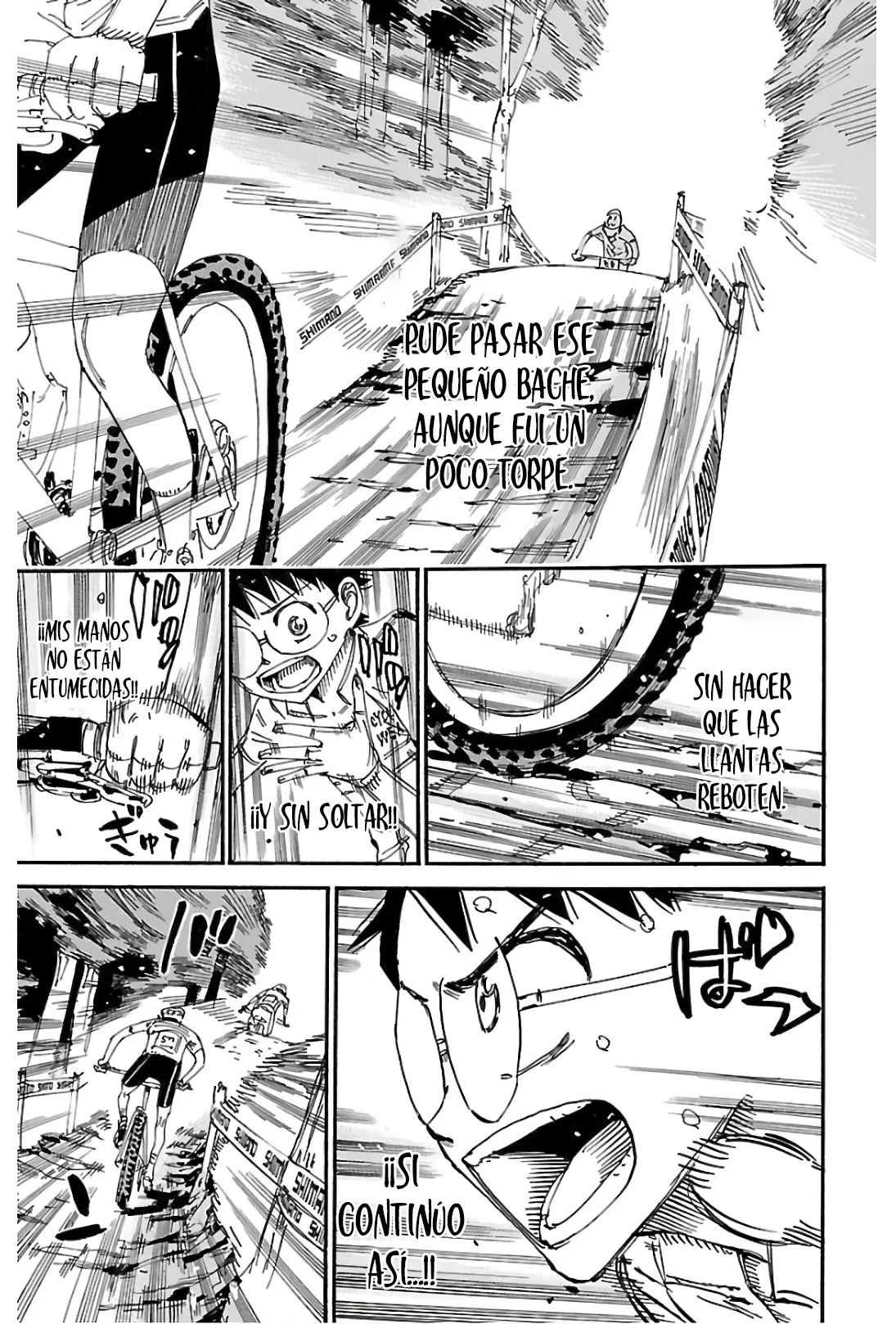 Yowamushi Pedal Capitulo 581: La diferencia entre MTB y Ciclismo de Carretera página 21